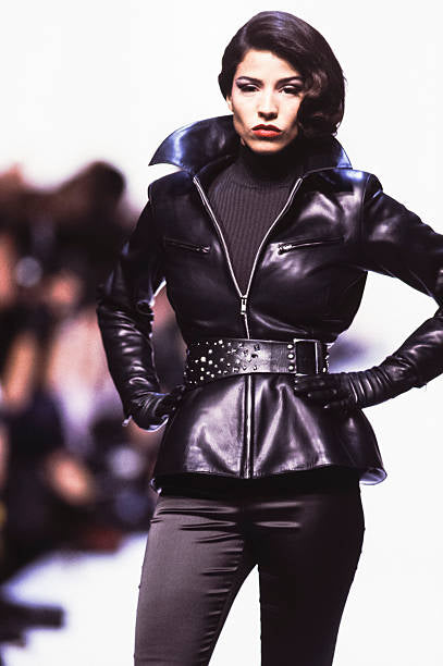 Claude Montana F/W 1992 Ideal Cuirs Leather Jacket