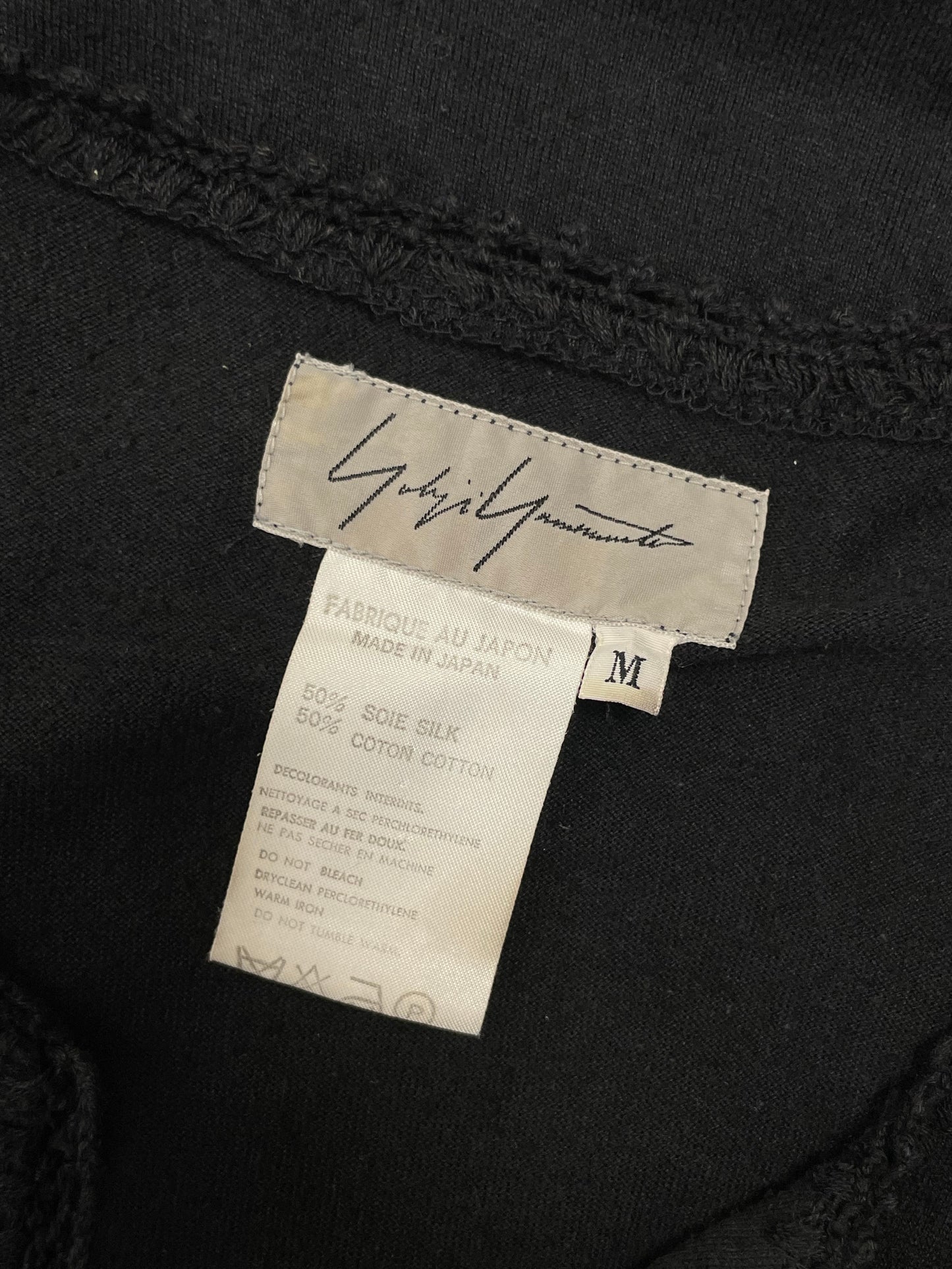 Yohji Yamamoto Silk Top