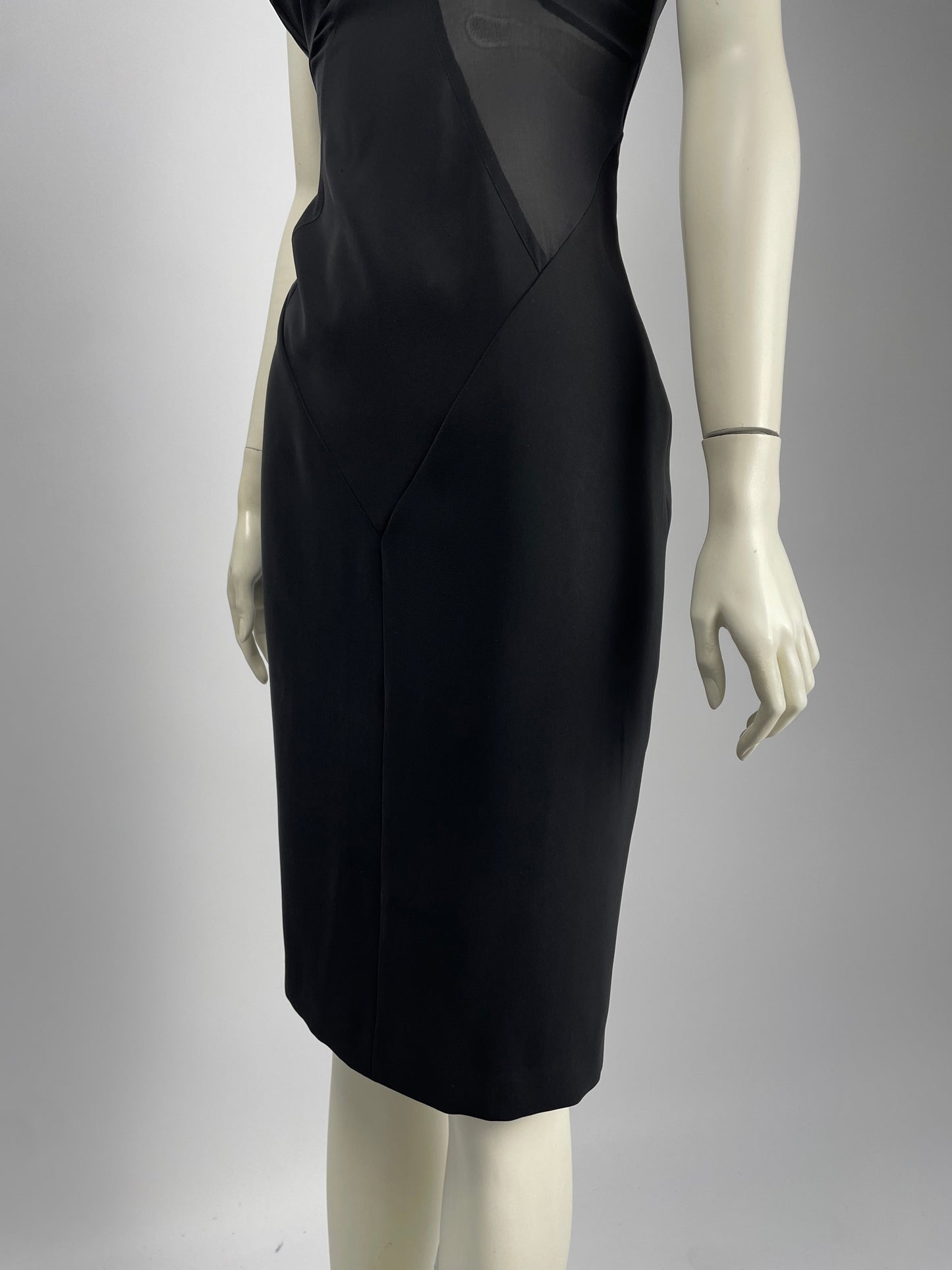 Blumarine 2000’s wide neckline dress
