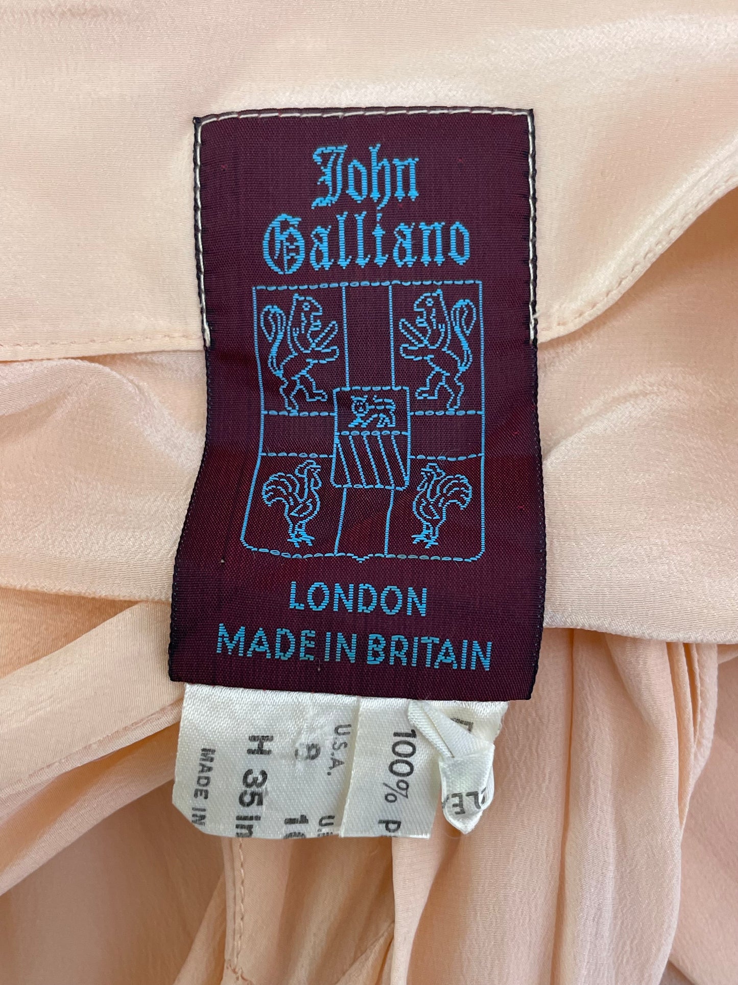 John Galliano 1980’s Mini Dress