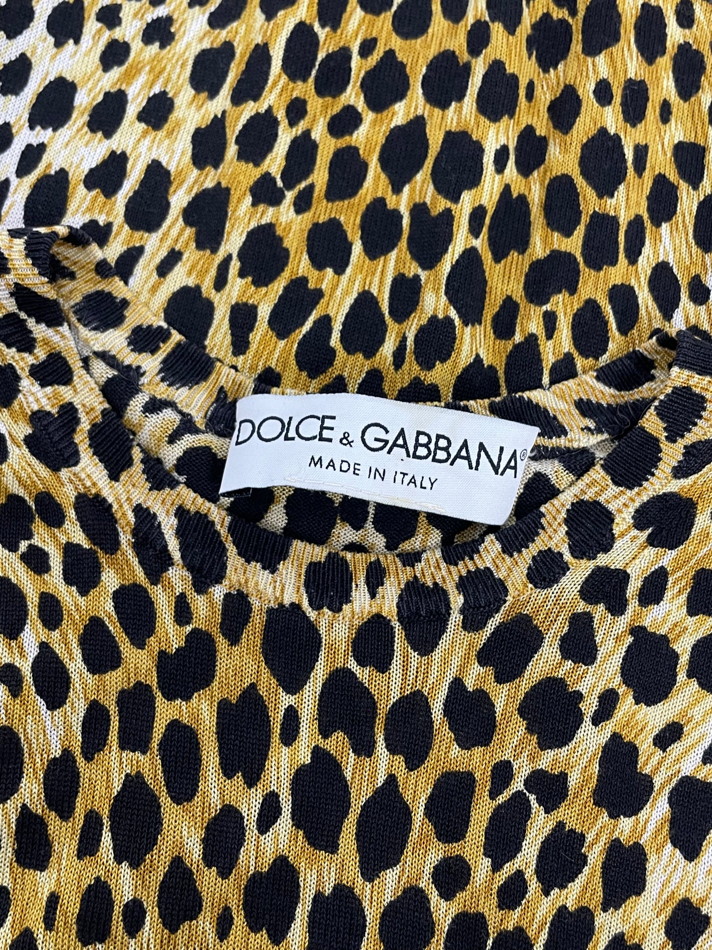Dolce & Gabbana S/S 1996 sleeveless tank top.