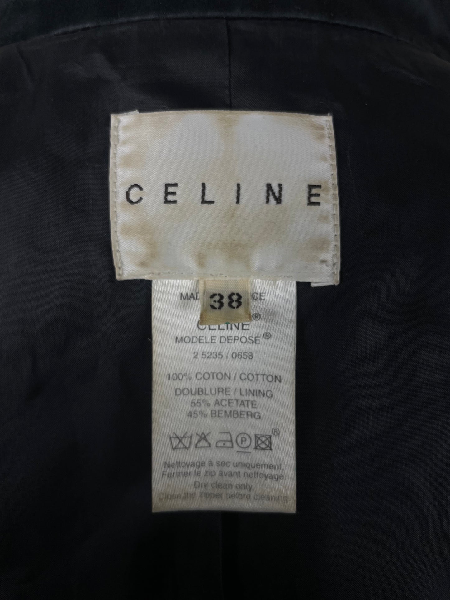 Céline Short Biker Jacket (M)