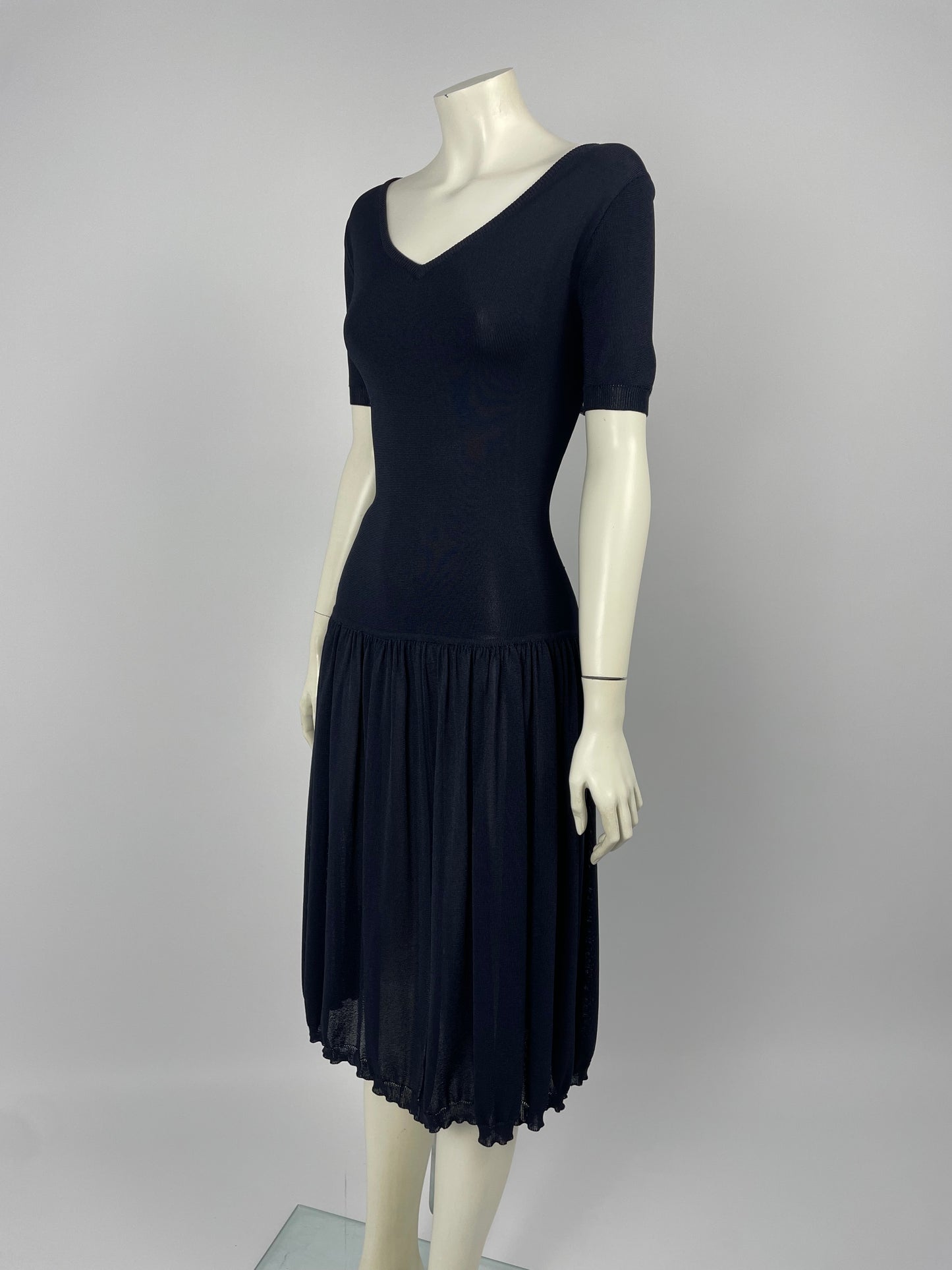 Dolce & Gabbana 1990’s heavy knit maxi dress.