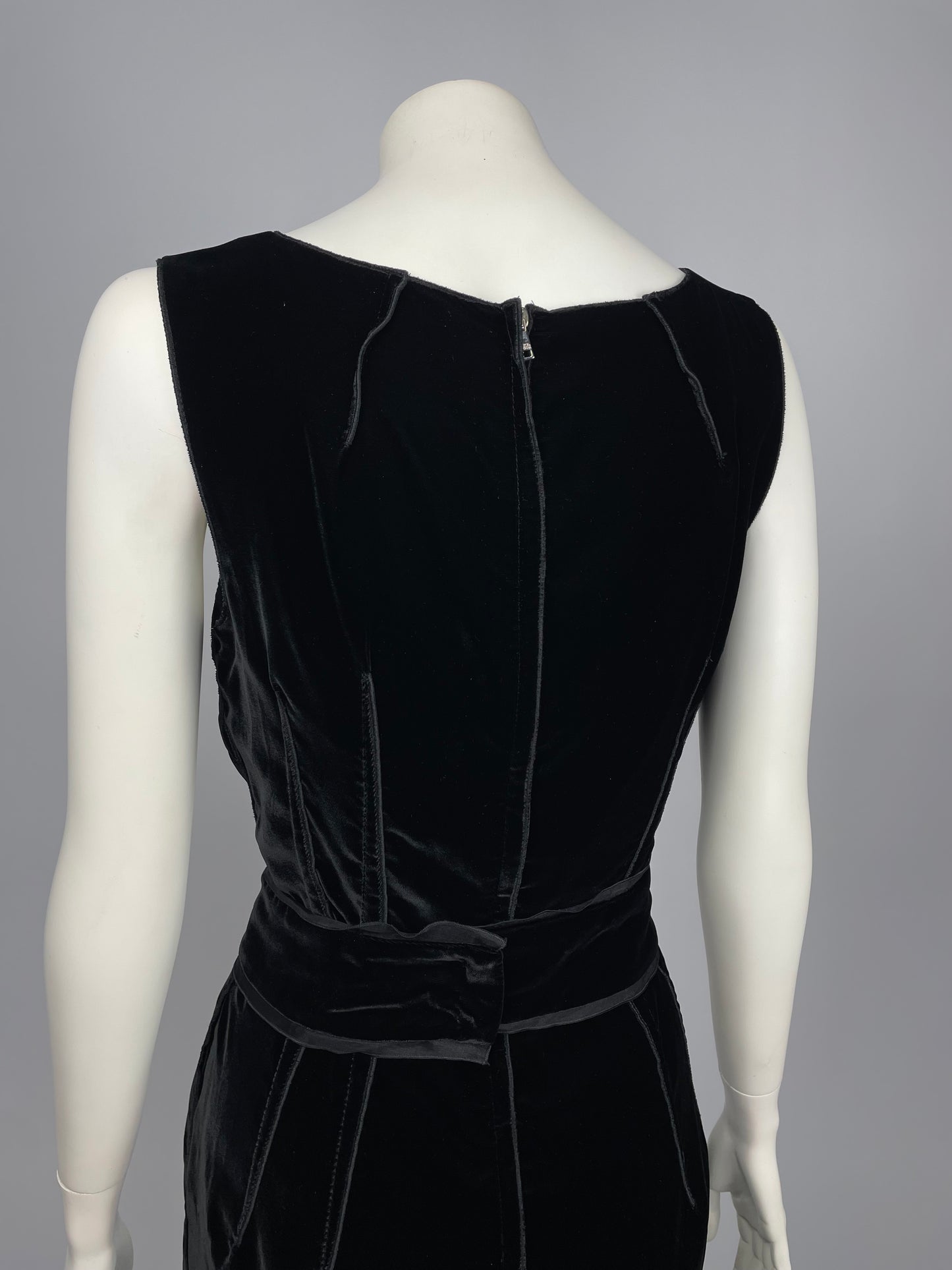 Dolce & Gabbana velvet dress