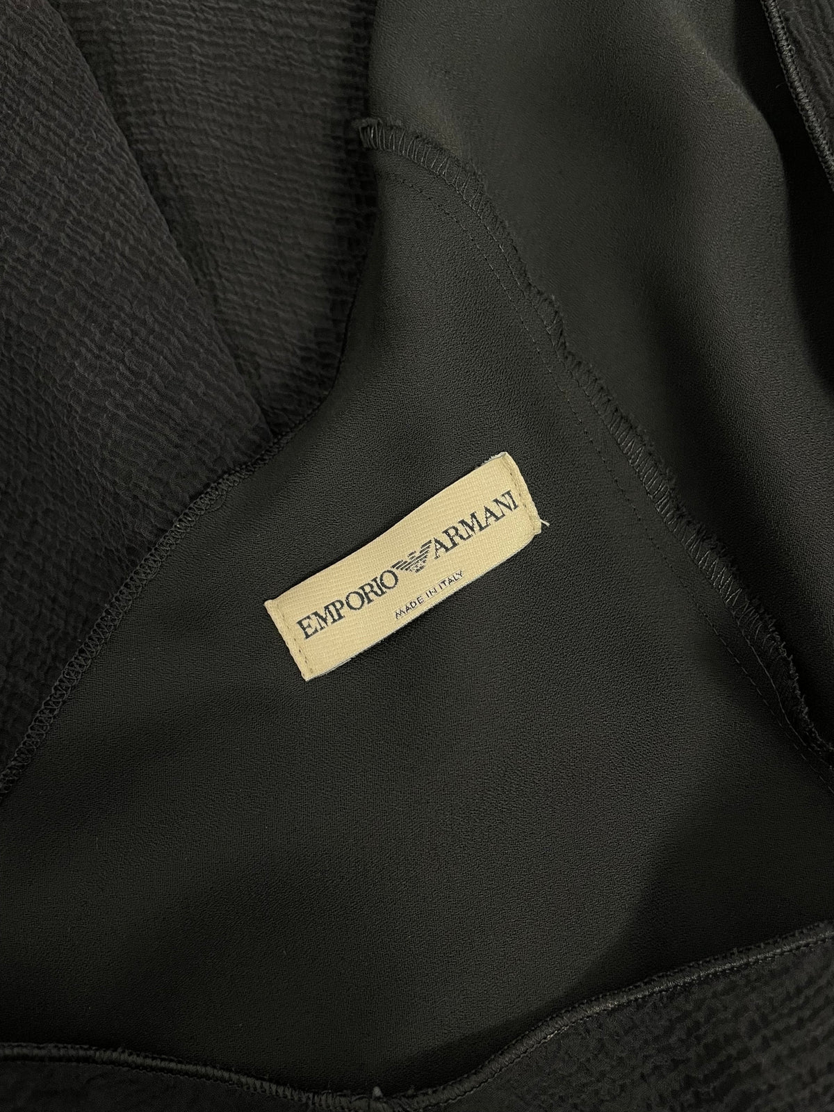 Emporio Armani 1990's Bias ruffle maxi dress