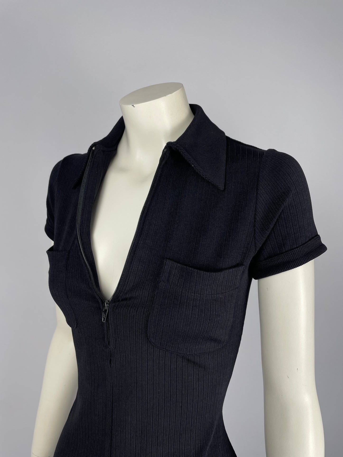 Plein Sud 1990’s heavy knit mini dress.