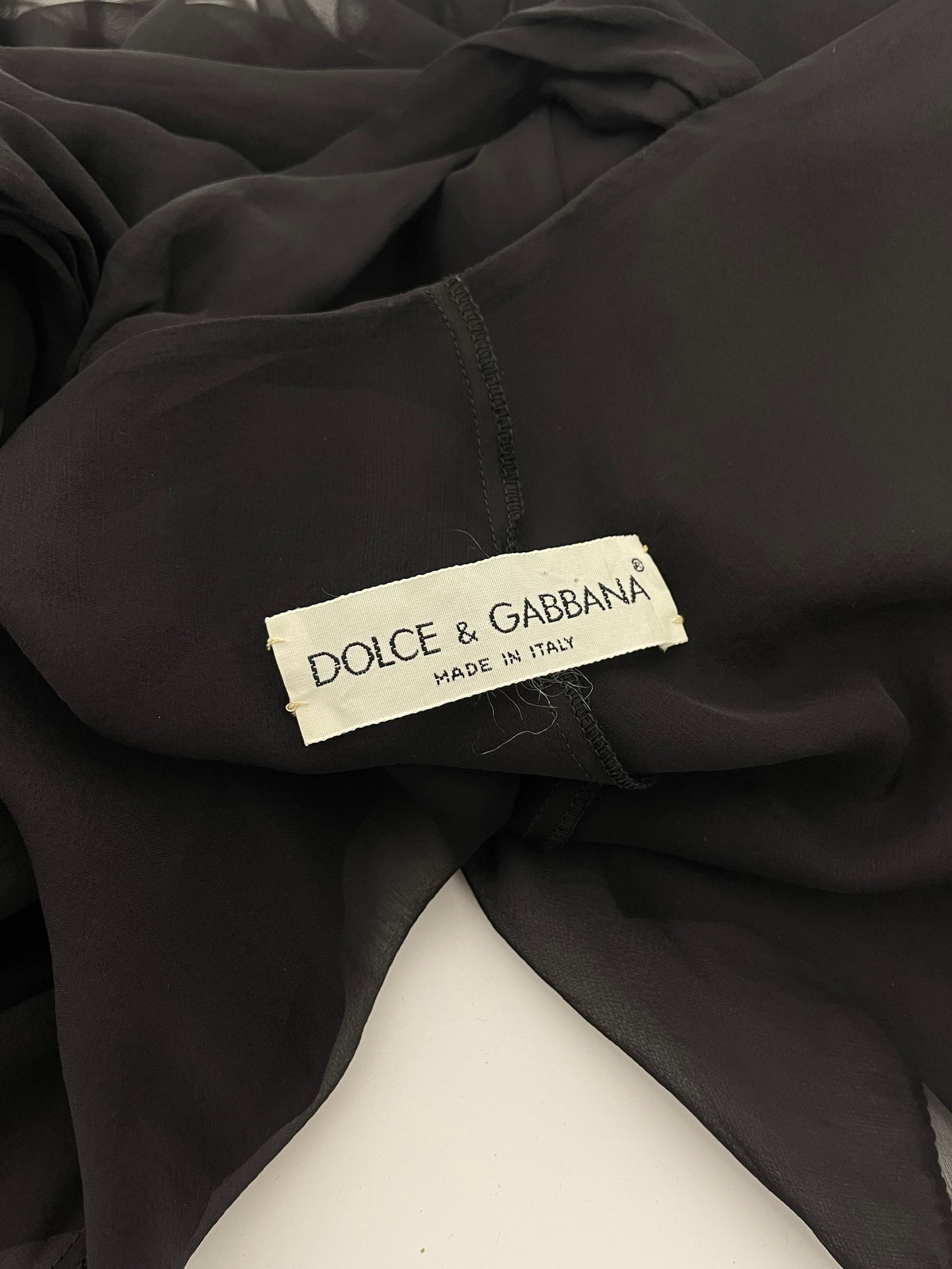 Dolce & Gabbana early 1990’s tie dress
