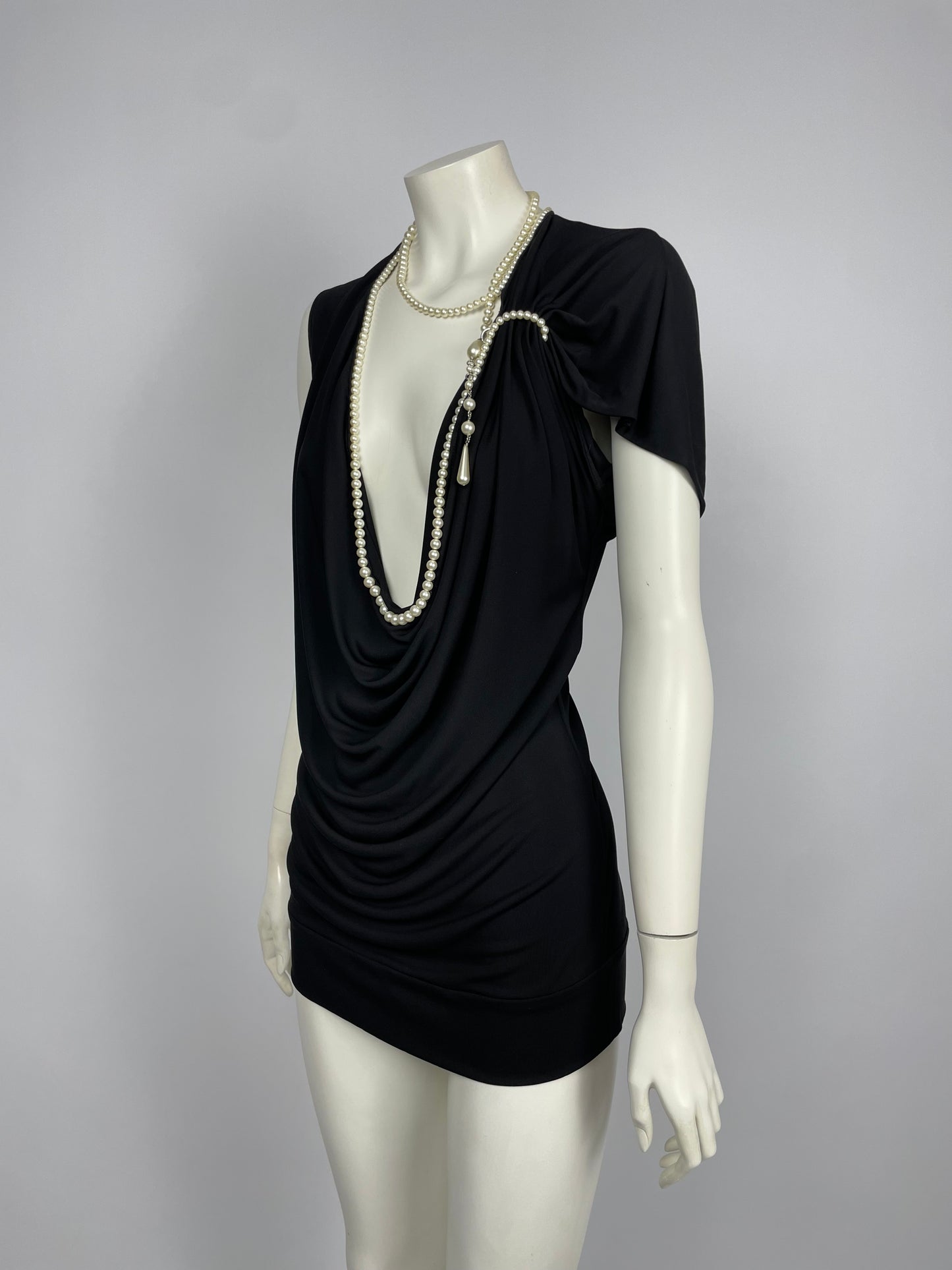 Jean Paul Gaultier mother pearl mini dress