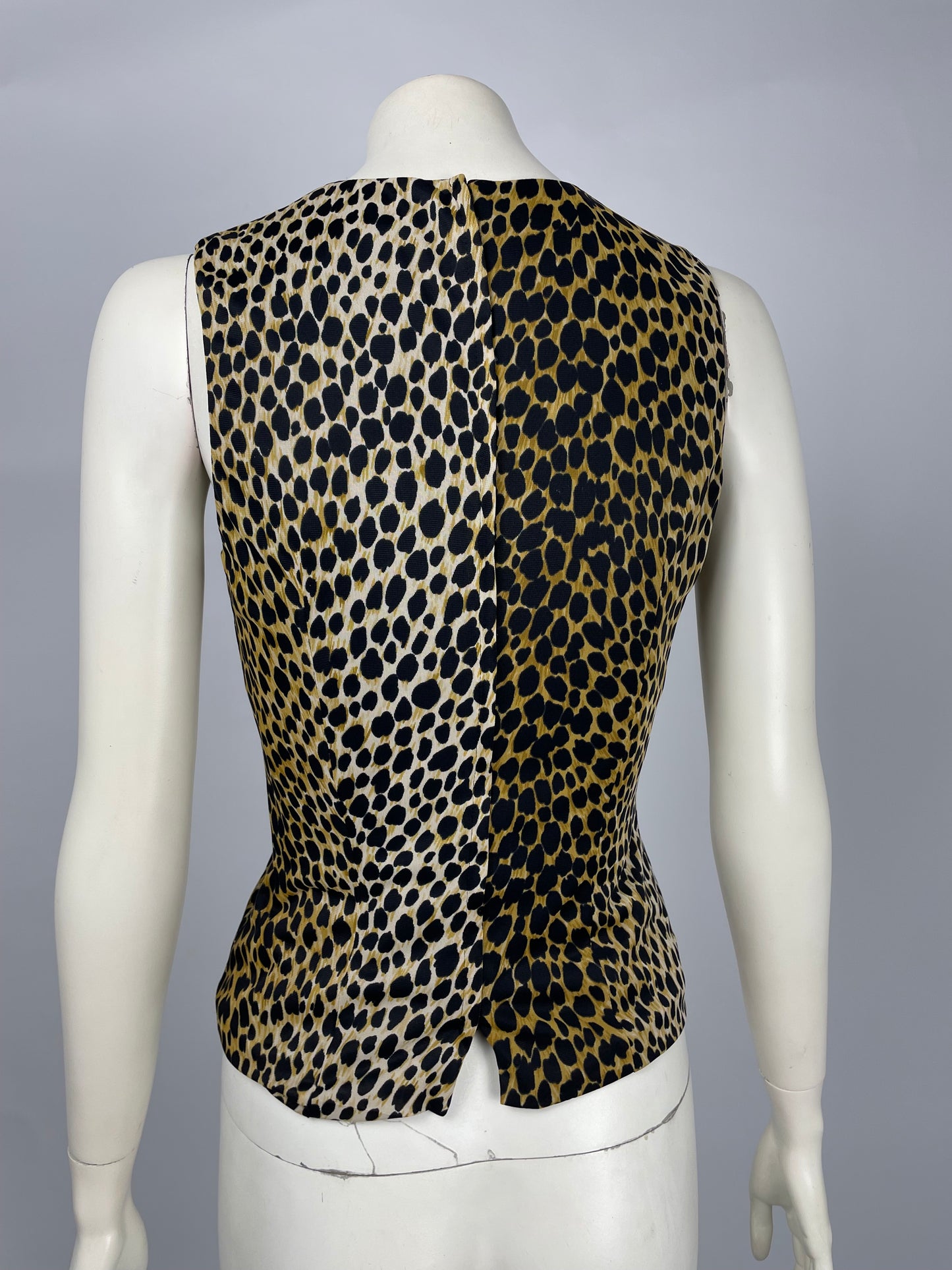 Dolce & Gabbana early 1990’s cheetah top