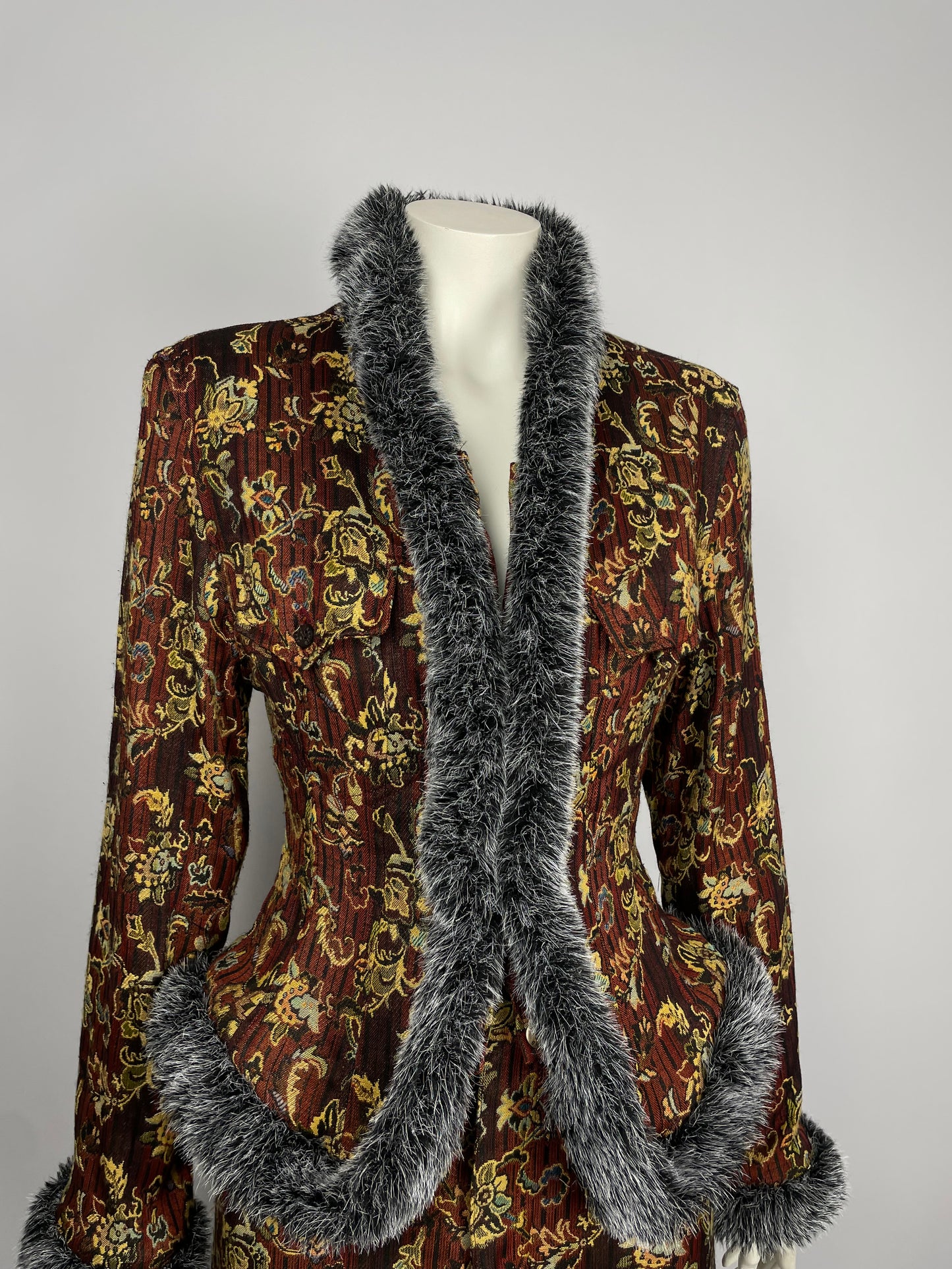 Kenzo jacquard suit