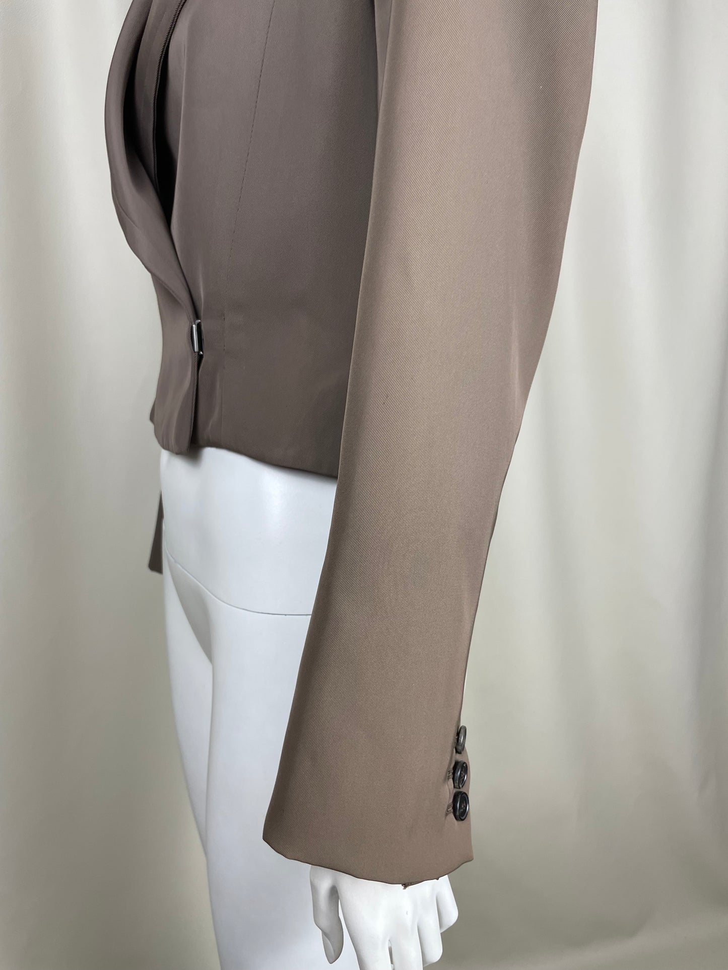 Yves Saint Laurent by Tom Ford S/S 2001 Cropped Blazer (M)