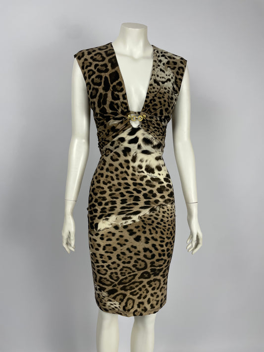 Roberto Cavalli 2010’s Leopard Dress