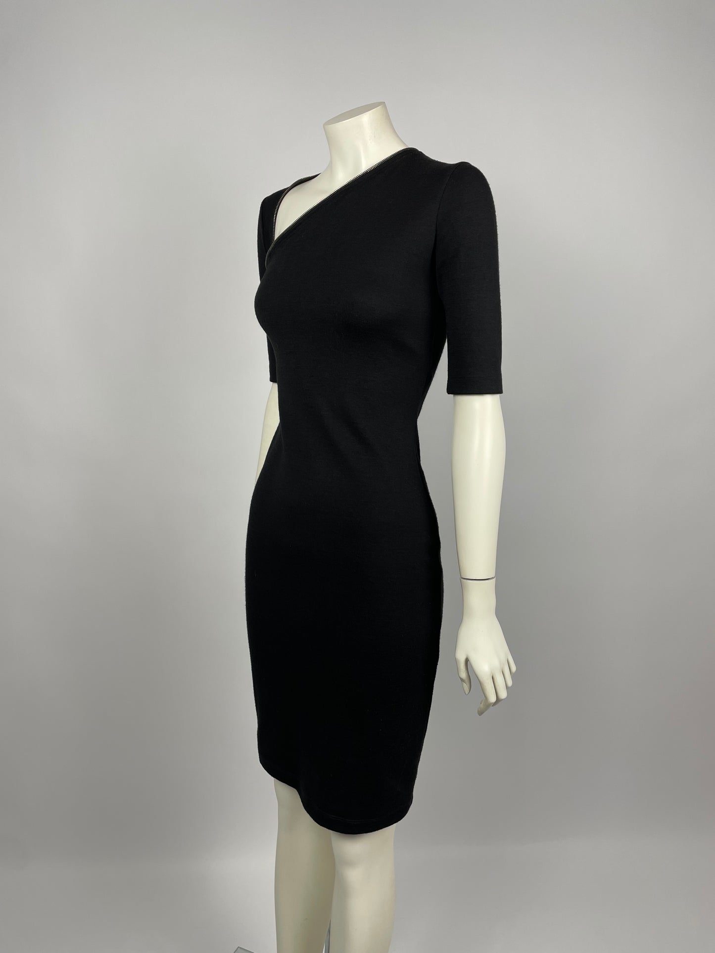 Plein Sud Asymmetrical Zipper Dress