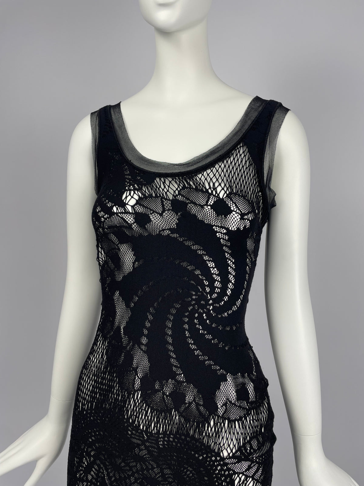 Jean Paul Gaultier S/S 2008 lace dress