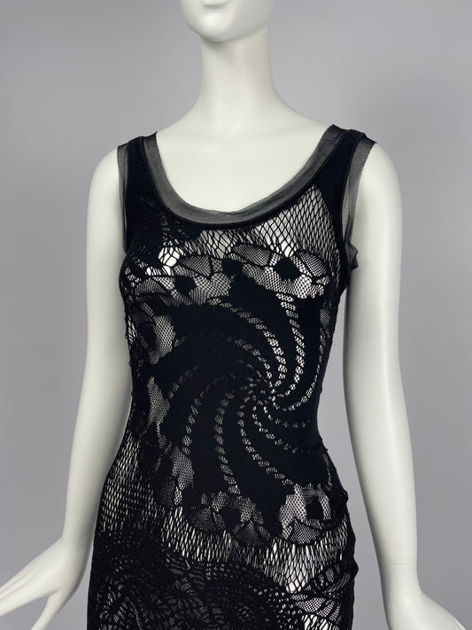 Jean Paul Gaultier S/S 2008 lace dress