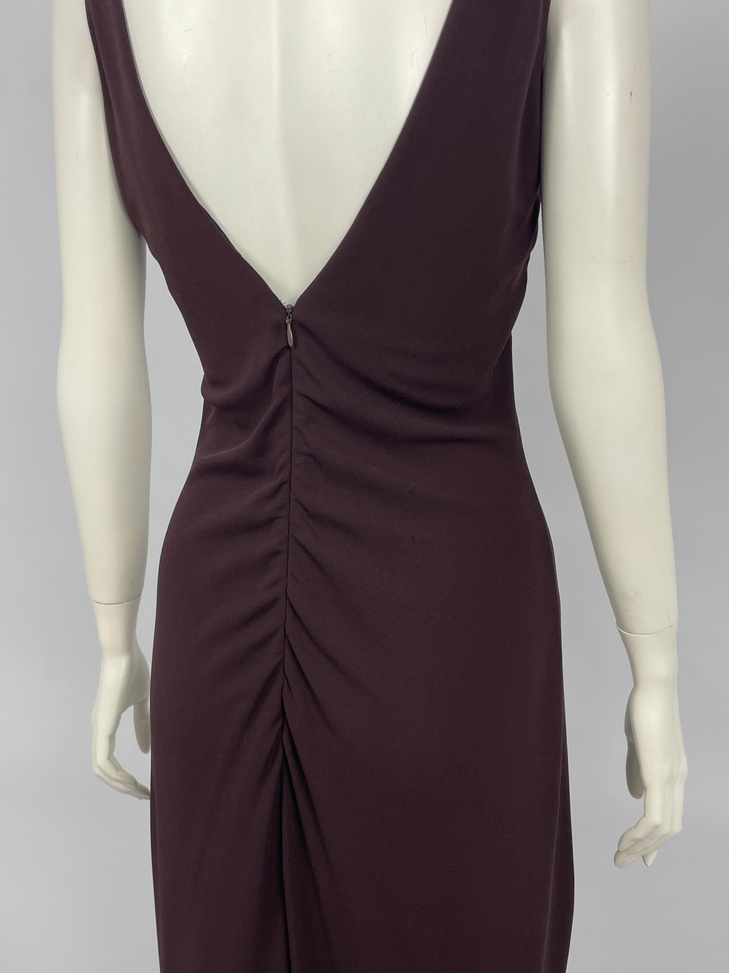 Dolce & Gabbana 1990’s V-Neckline buckle dress