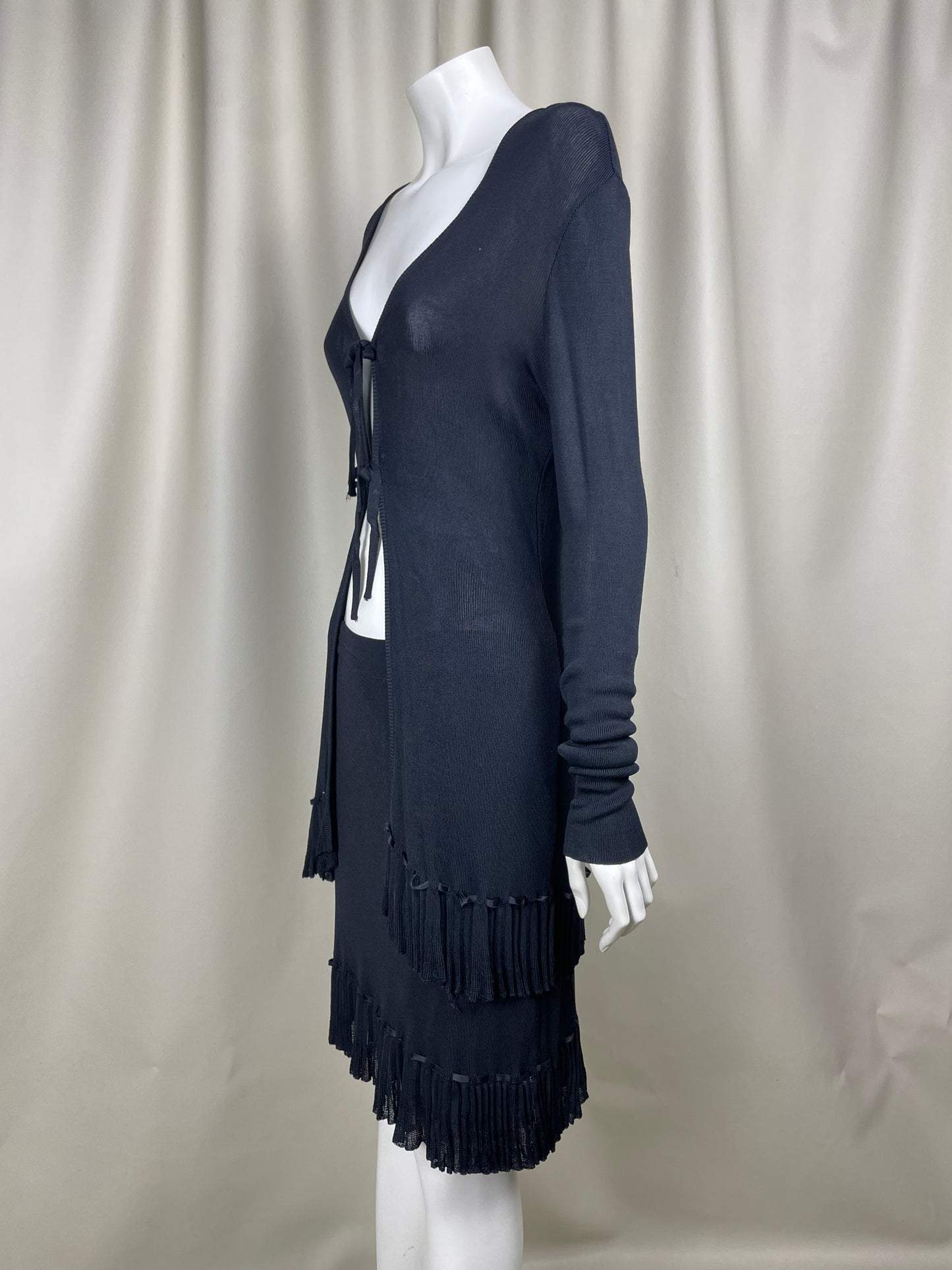 Claude Montana 1980’s Heavy Knit Set (M)