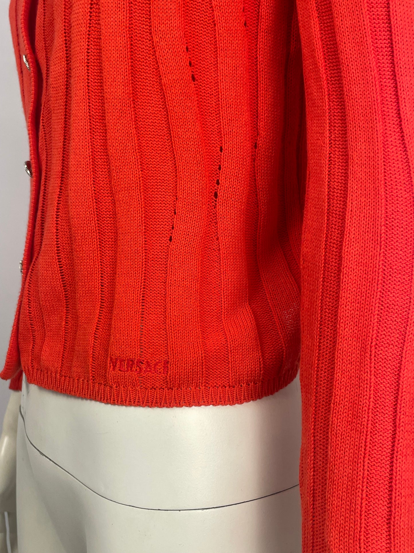 Gianni Versace 2000’s red twin set