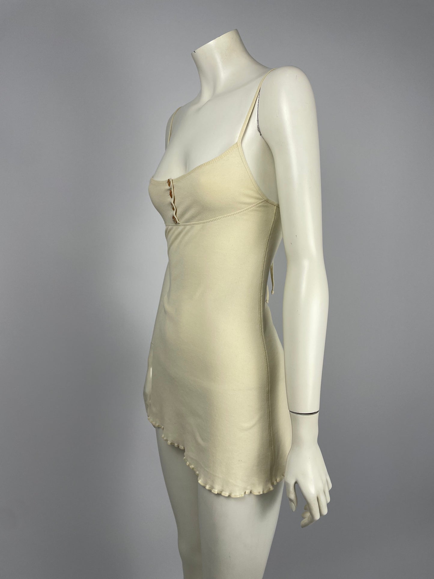 Plein Sud S/S 1993 tie mini dress.