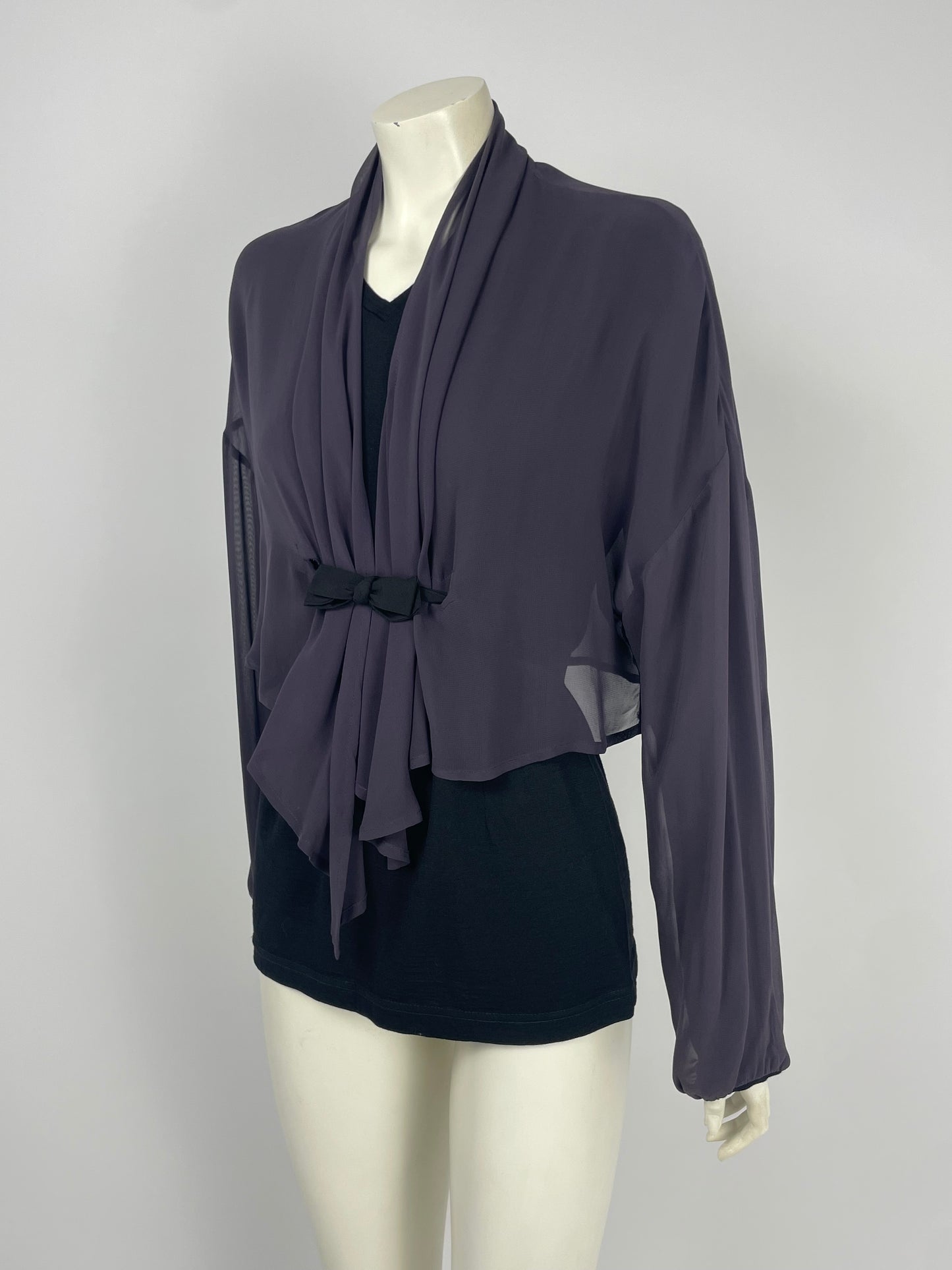 Dolce & Gabbana early 1990’s Double layer tie sweater