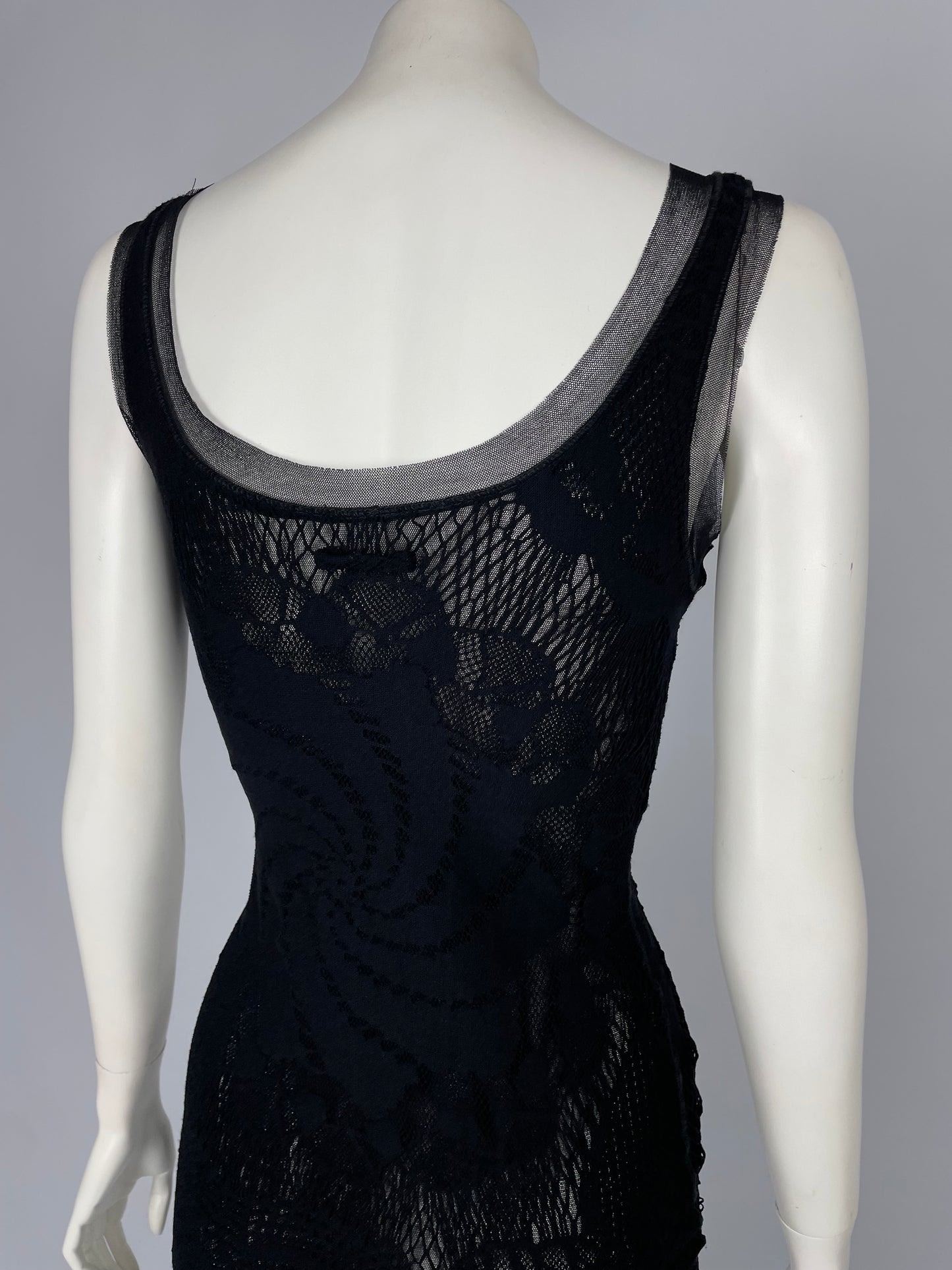 Jean Paul Gaultier S/S 2008 lace dress