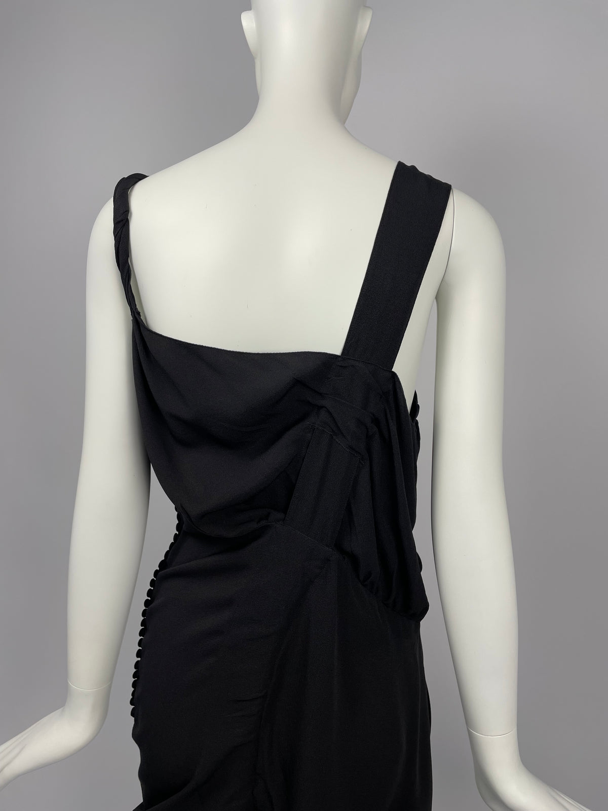 Dior by John Galliano F/W 2006 Asymmetrical Silk Dress