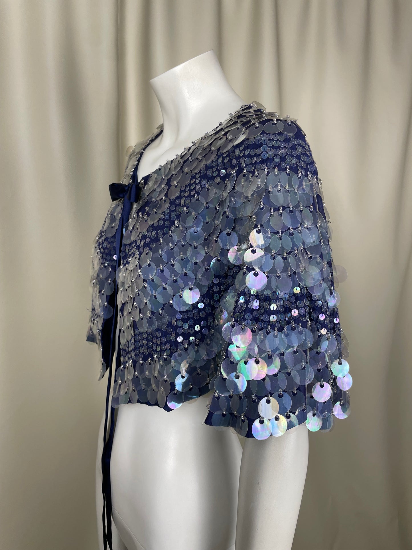Armani 2000’s Sequin Cape (M)