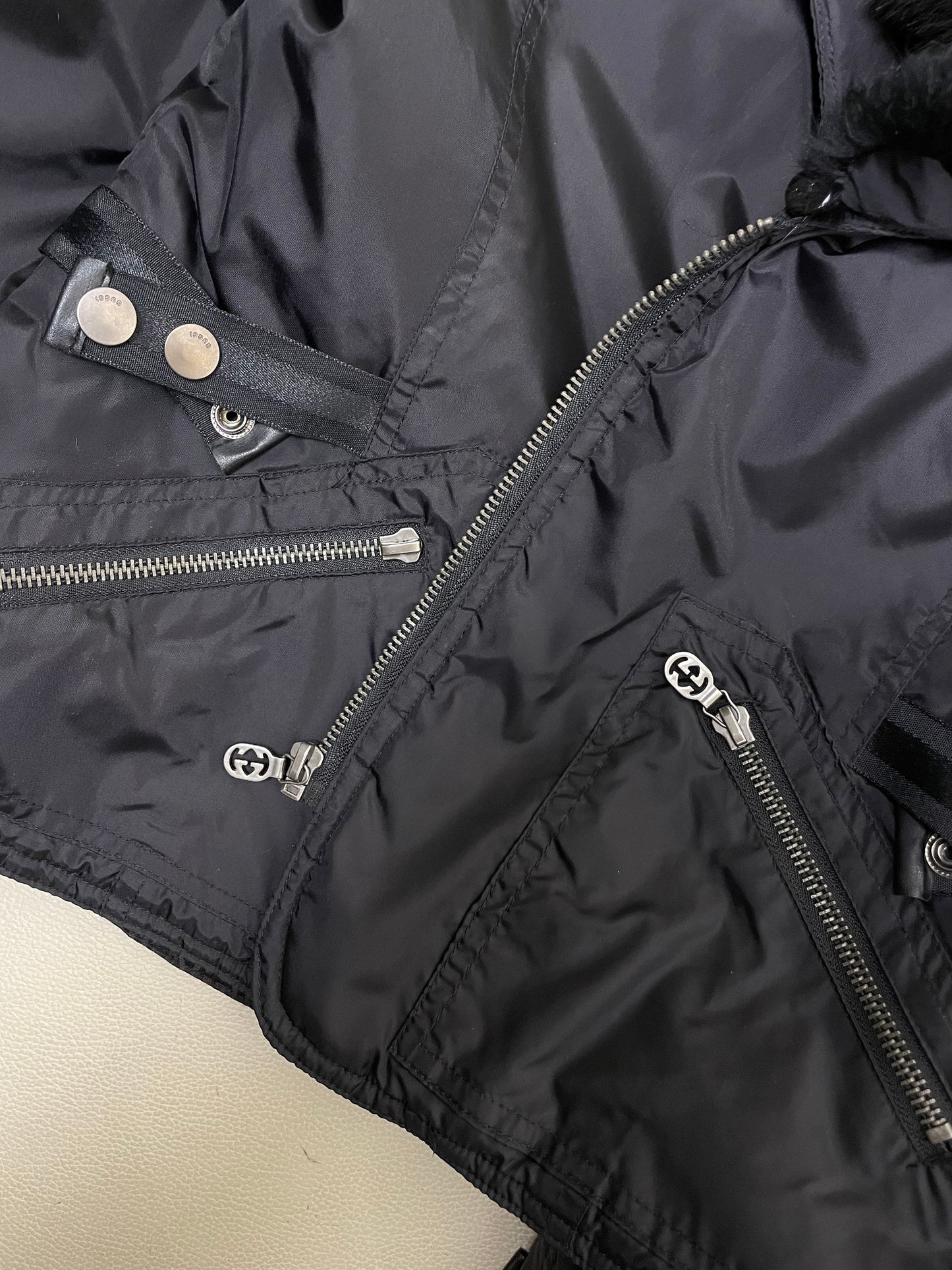 Gucci by Tom Ford Rabbit Fur Jacket (L)