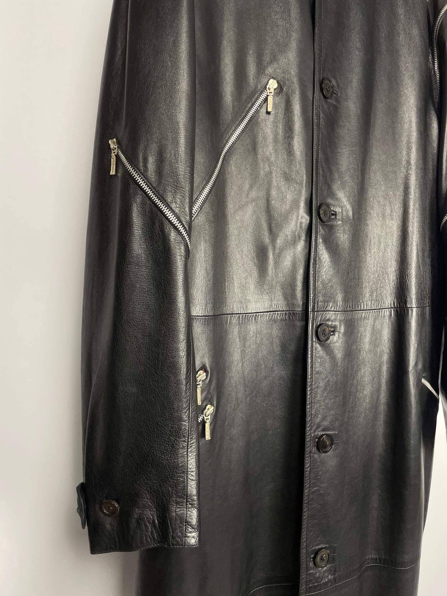 Gianni Versace Man F/W 1998 Soft Leather Coat