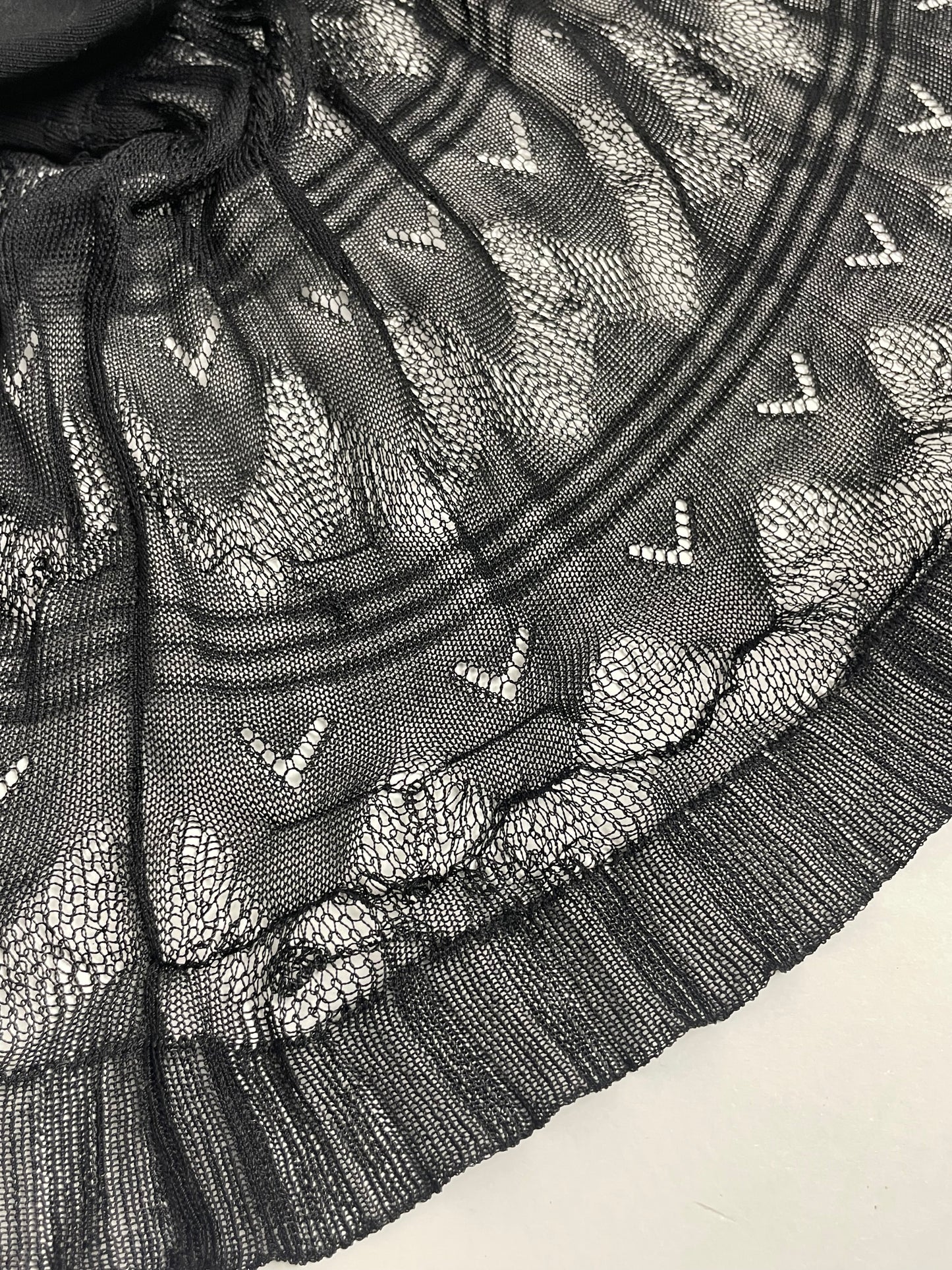 Gianni Versace 1990’s Lace Mini Skirt