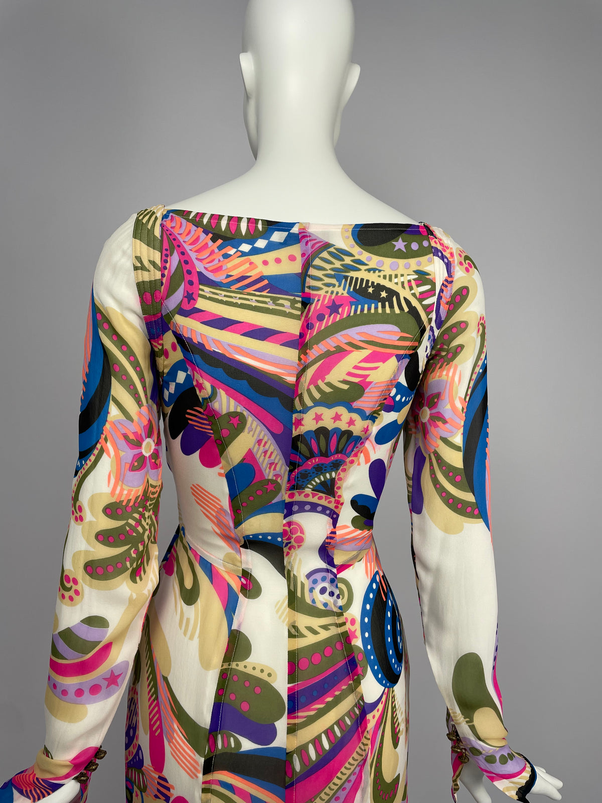 Gianni Versace Couture F/W 2002 Silk Dress