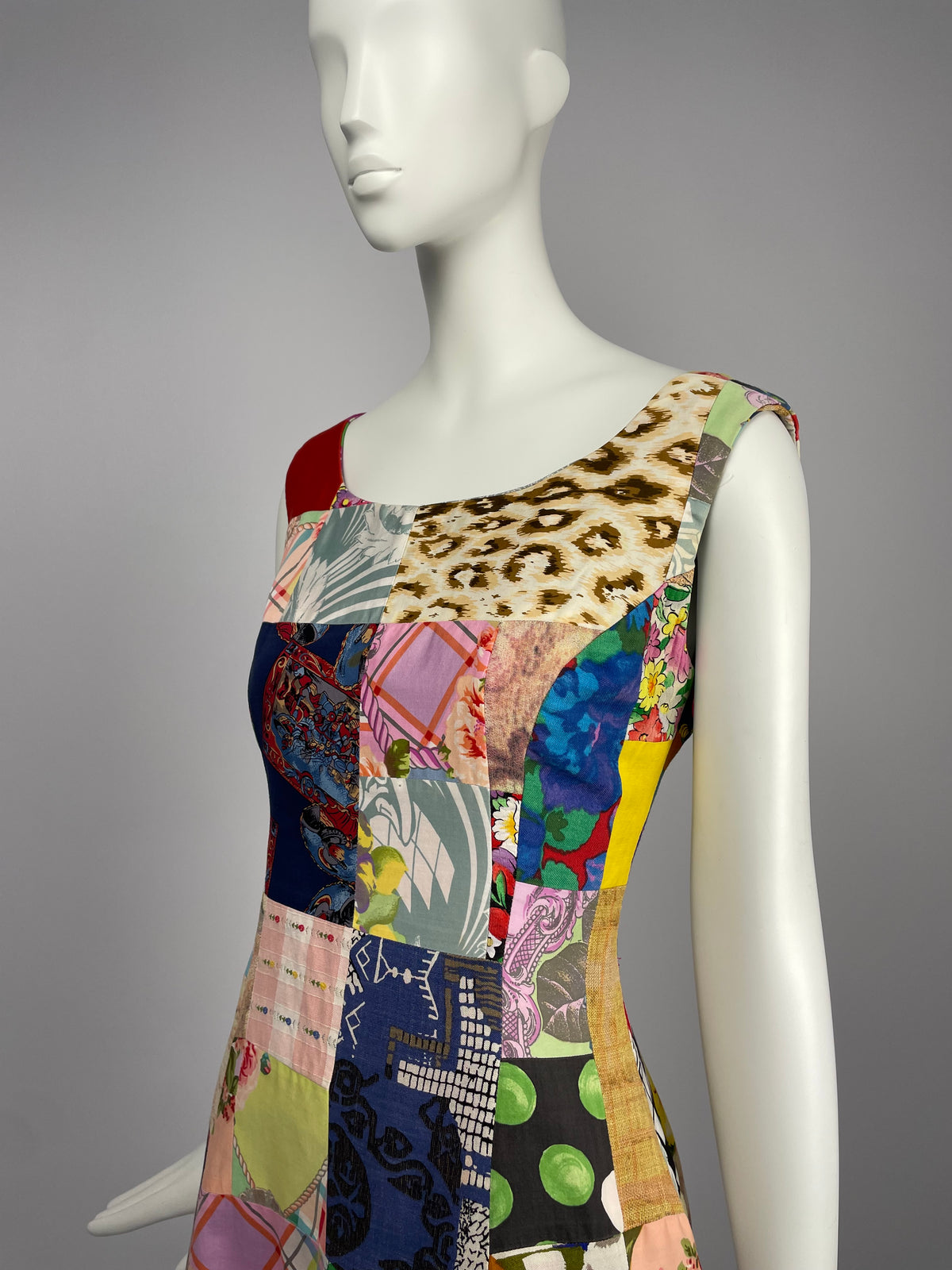 Dolce & Gabbana S/S 1993 Patchwork dress