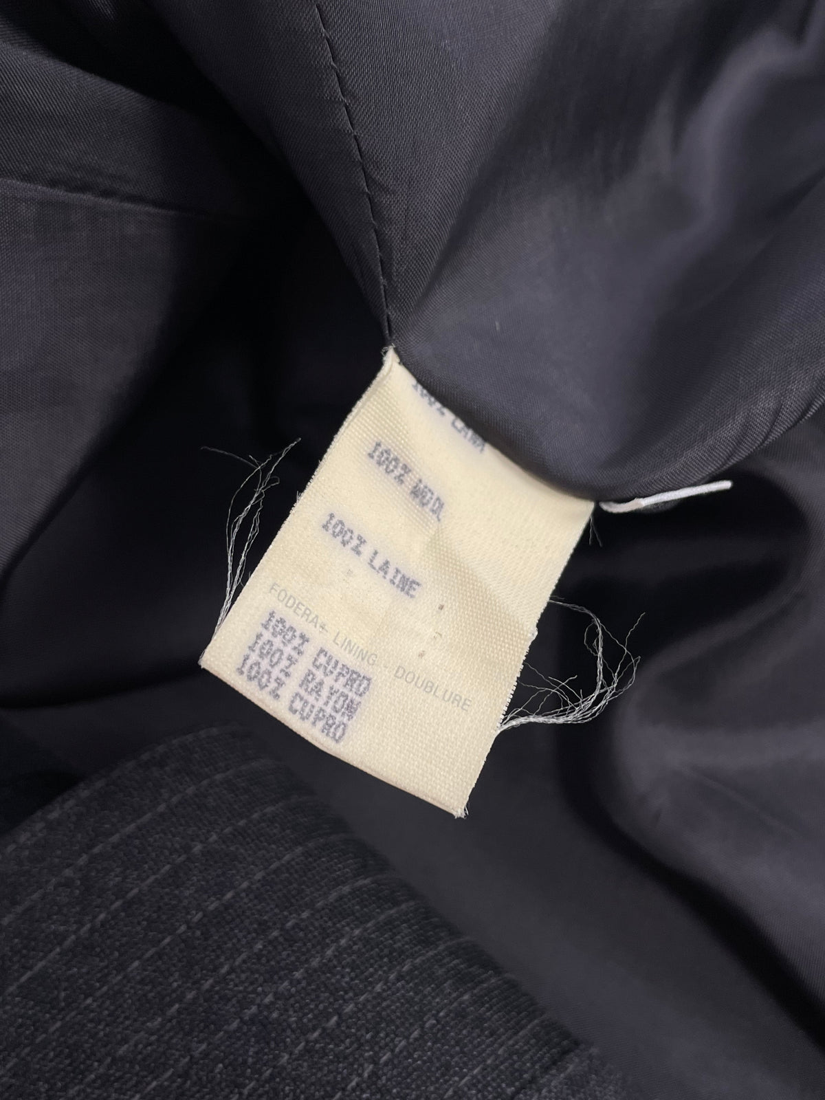 Gianni Versace F/W 1990 double breasted suit