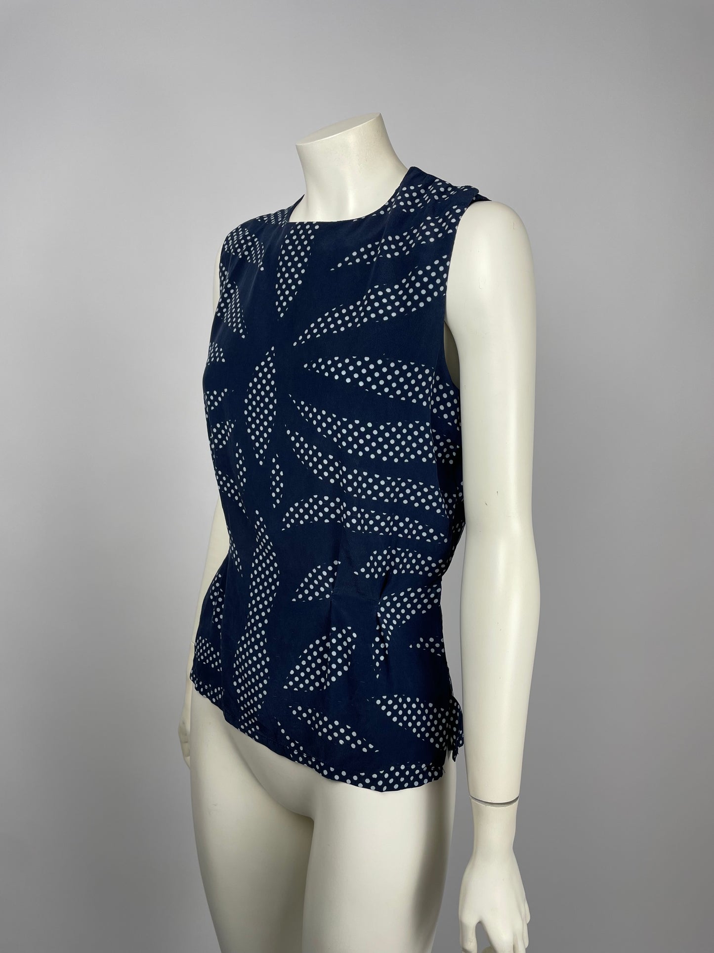 Givenchy Couture early 1990’s Polka print vest