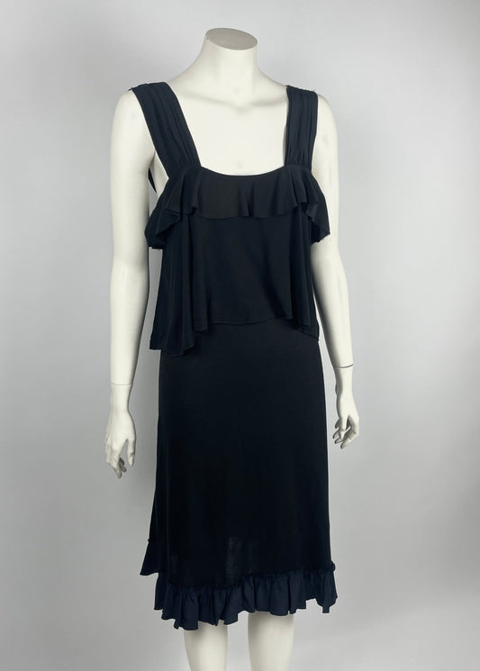 Miu Miu 2010 Ruffle Maxi Dress