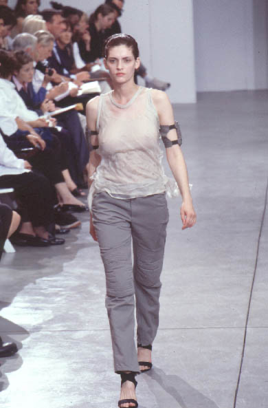 Helmut Lang S/S 1999 Mesh Twin Set