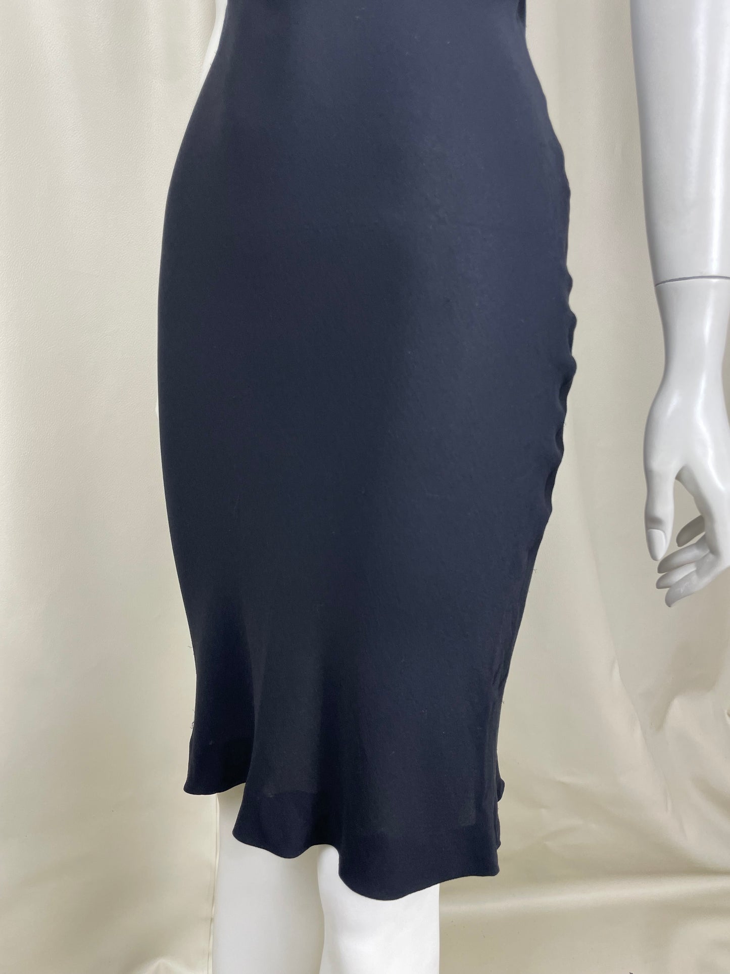 Saint Laurent by Tom Ford S/S 2001 Silk Bias Cut Dress (M)