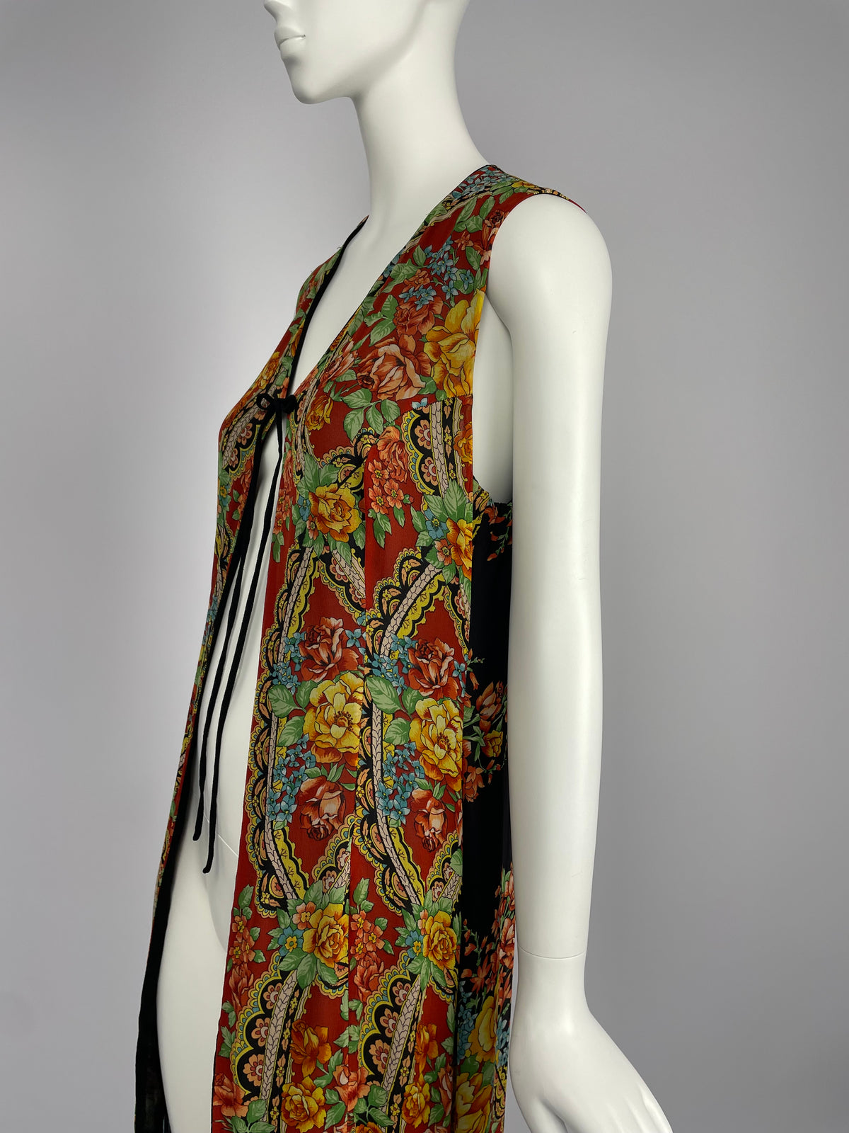 Dolce & Gabbana F/W 1993 fringes cardigan dress