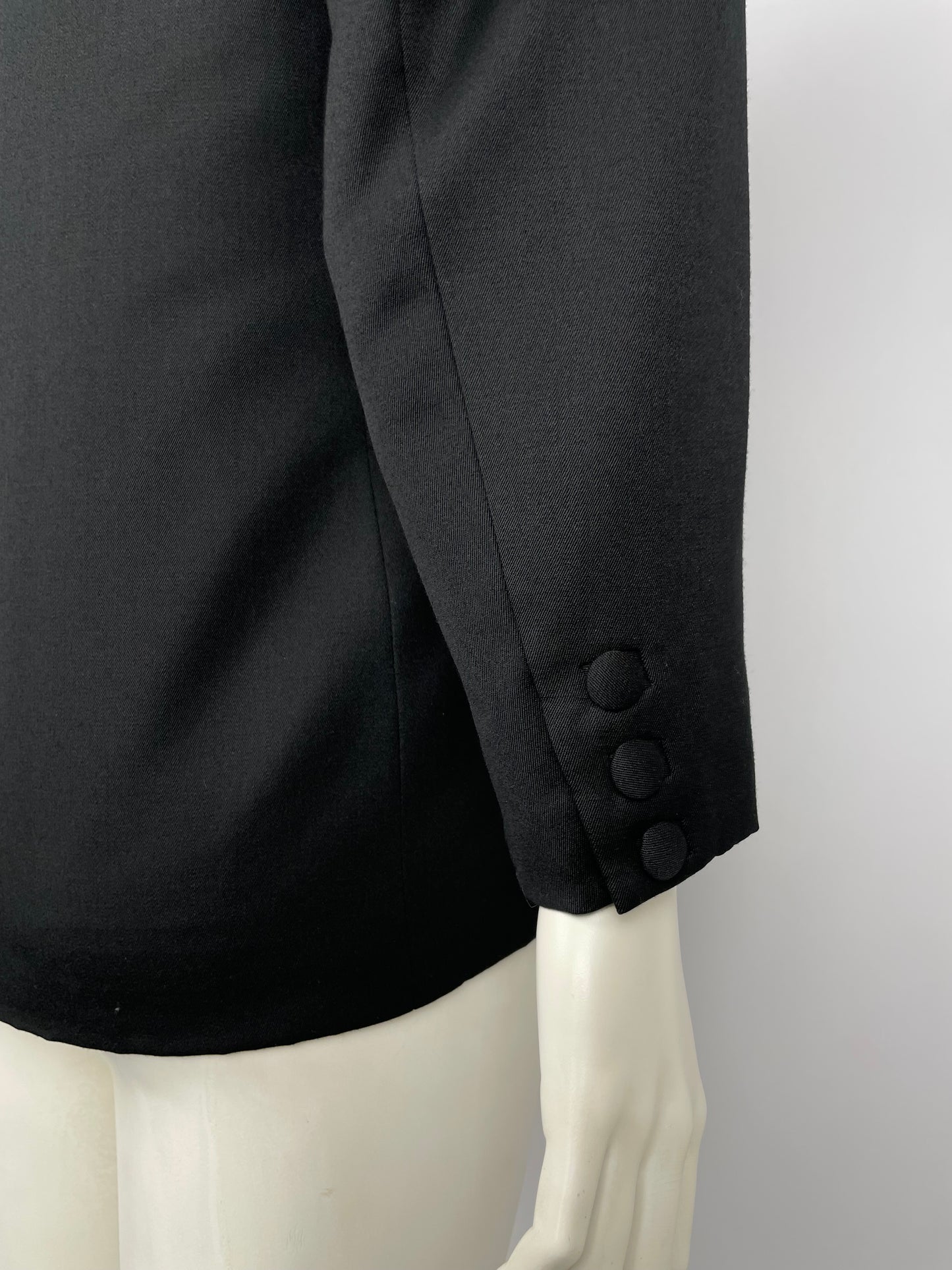 Jean Paul Gaultier 1990's silk scarf blazer