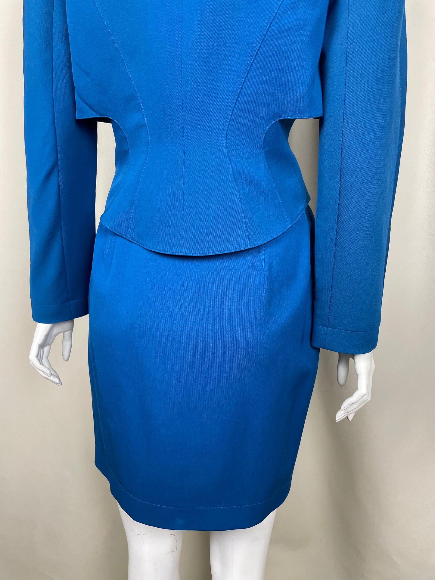 Thierry Mugler 1990’s Blue Space Suit (M)