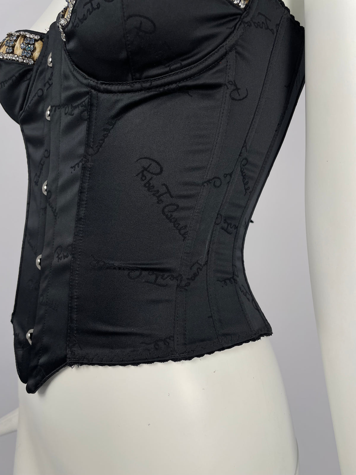 Roberto Cavallli 2000's Stones bustier