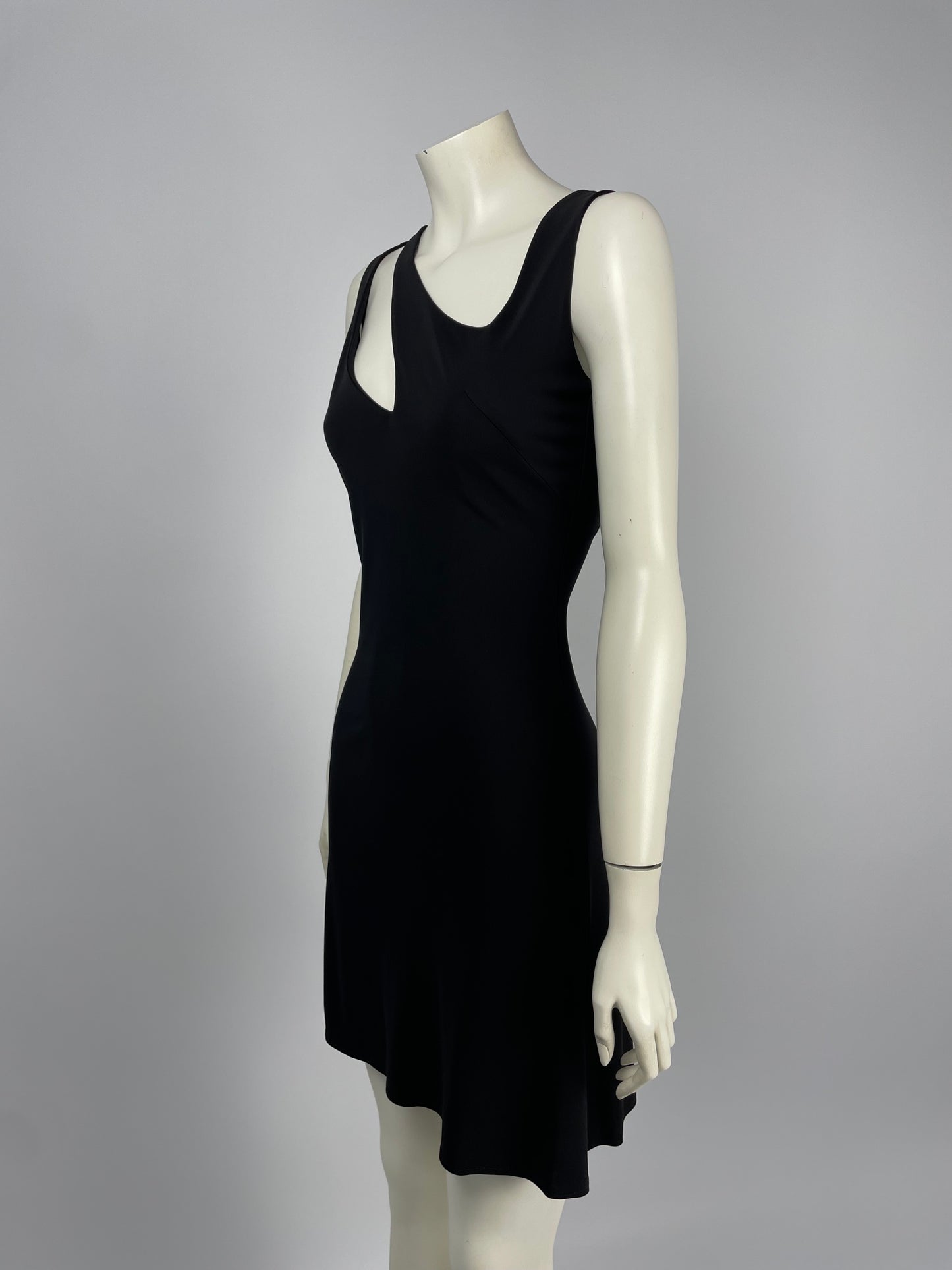 Plein sud 1990’s open neckline mini dress
