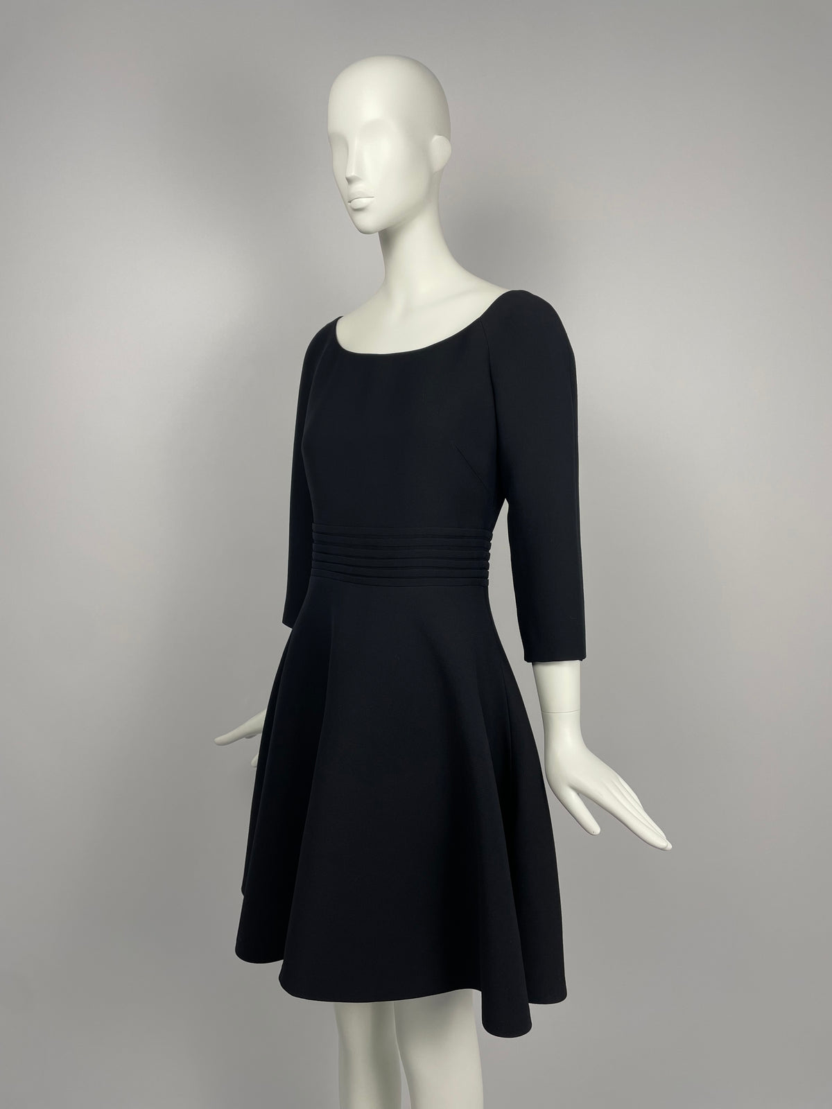 Dior F/W 2017 Wide neckline dress