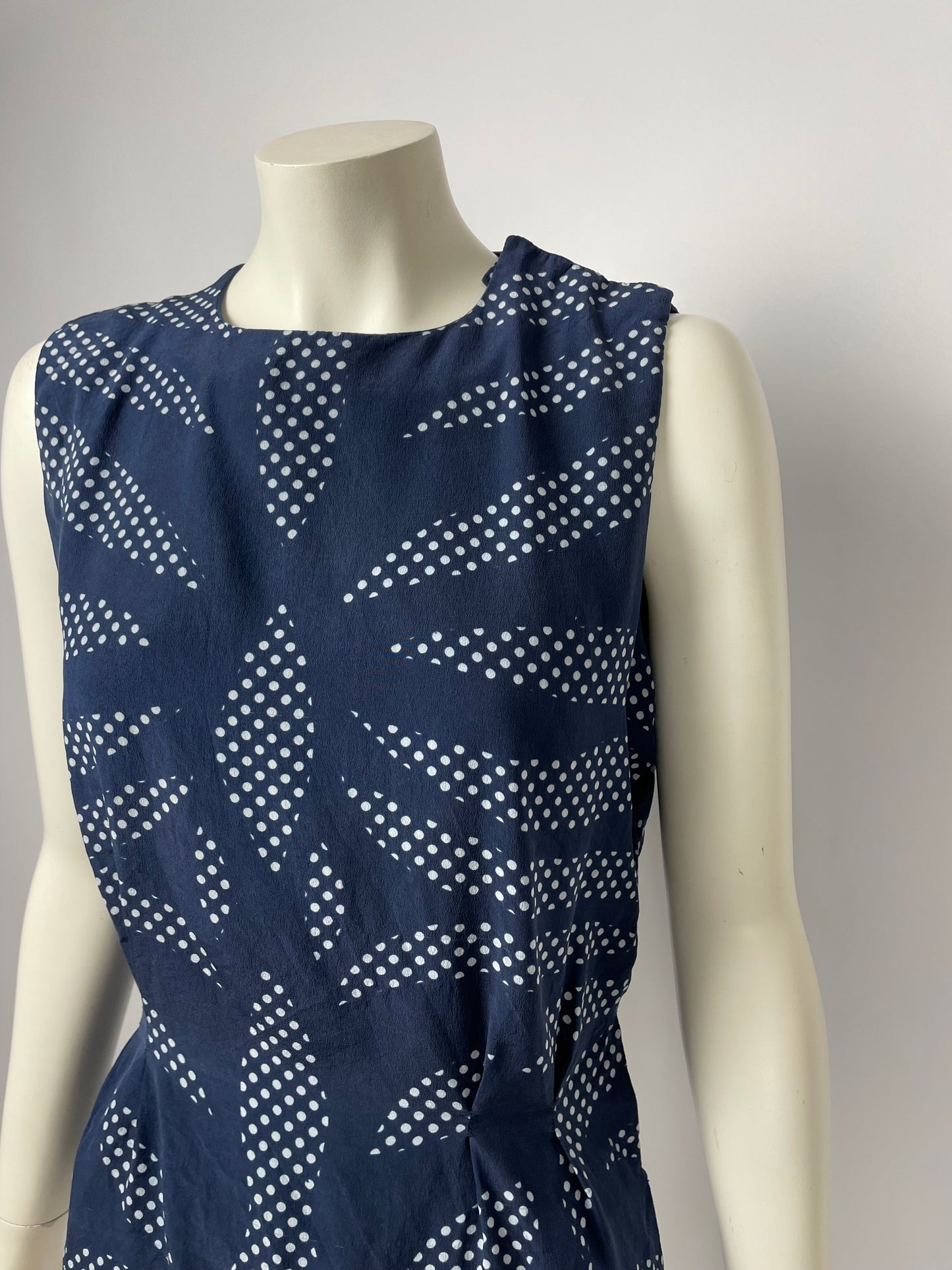 Givenchy Couture early 1990’s Polka print vest