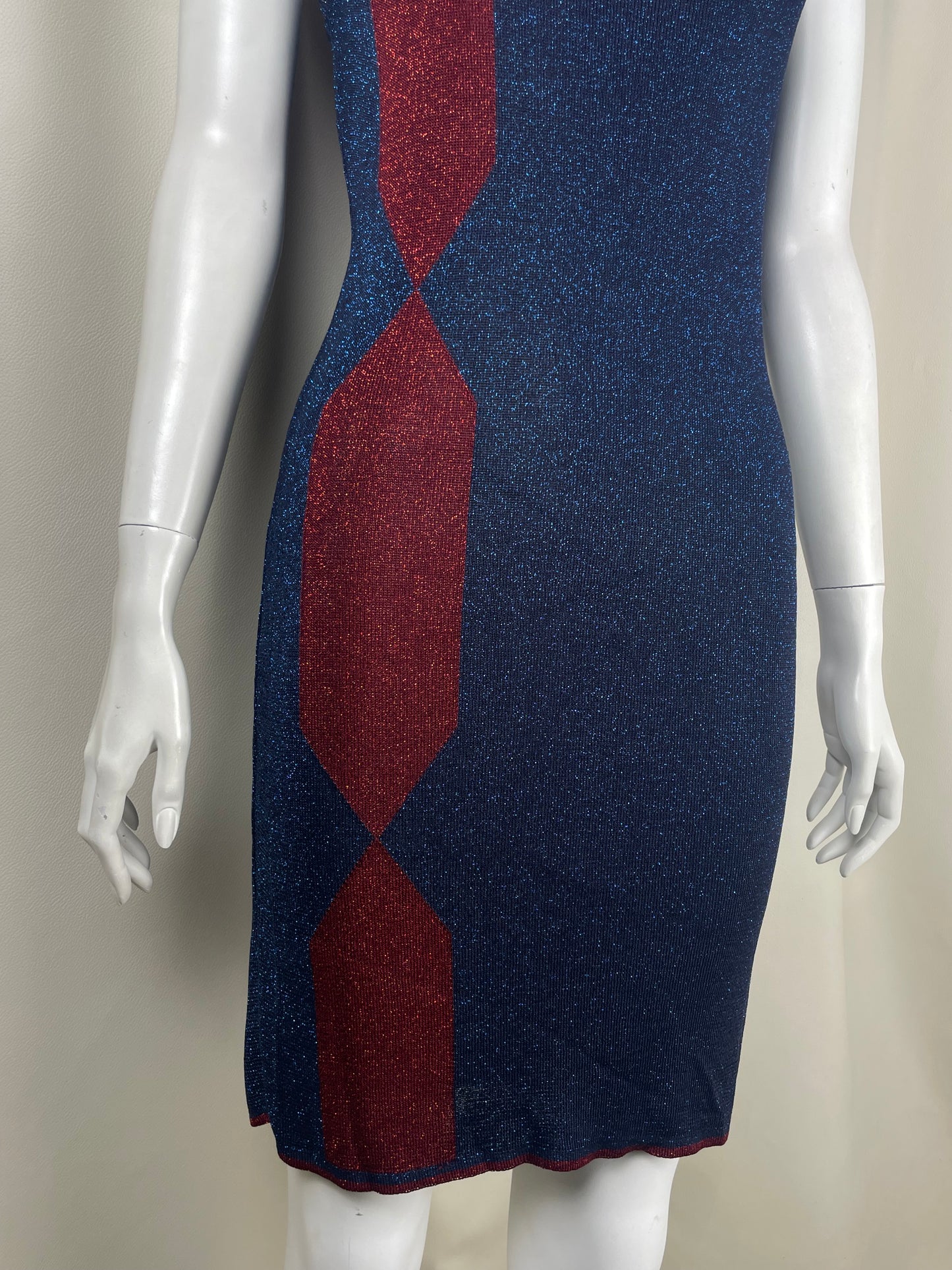 Gianni Versace Couture F/W 1997 Glitter Lurex Dress (M)