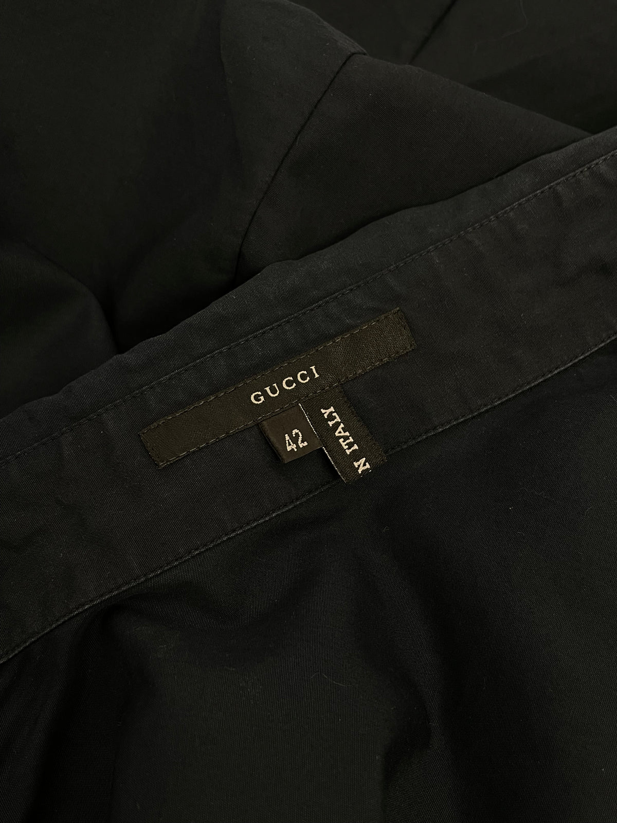 Gucci by Tom Ford S/S 2001 tie blouse