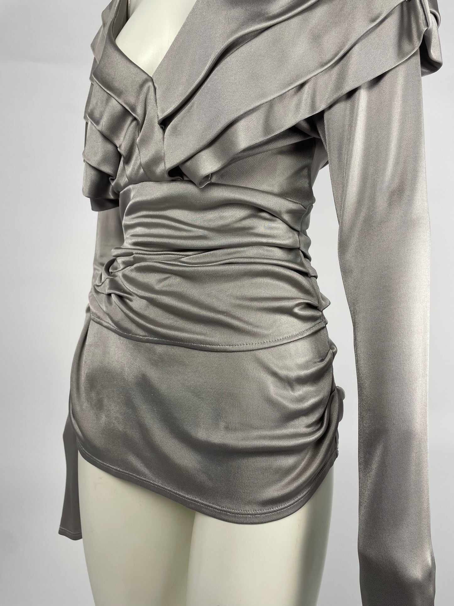 Dior by John Galliano F/W 2007 Pleated blouse