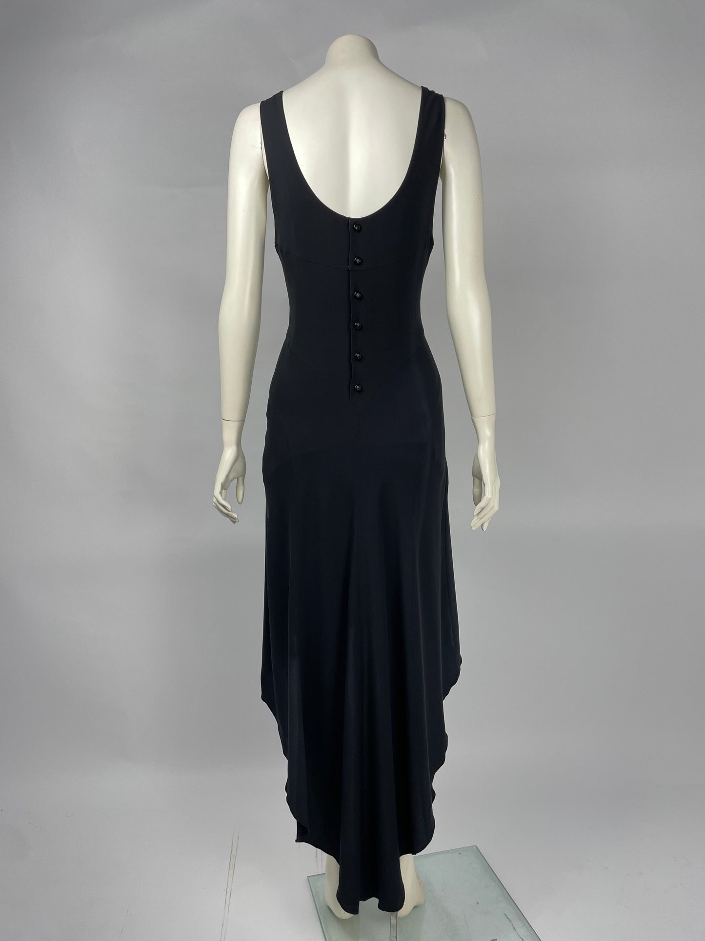 Chanel S/S 2005 Asymmetrical maxi dress