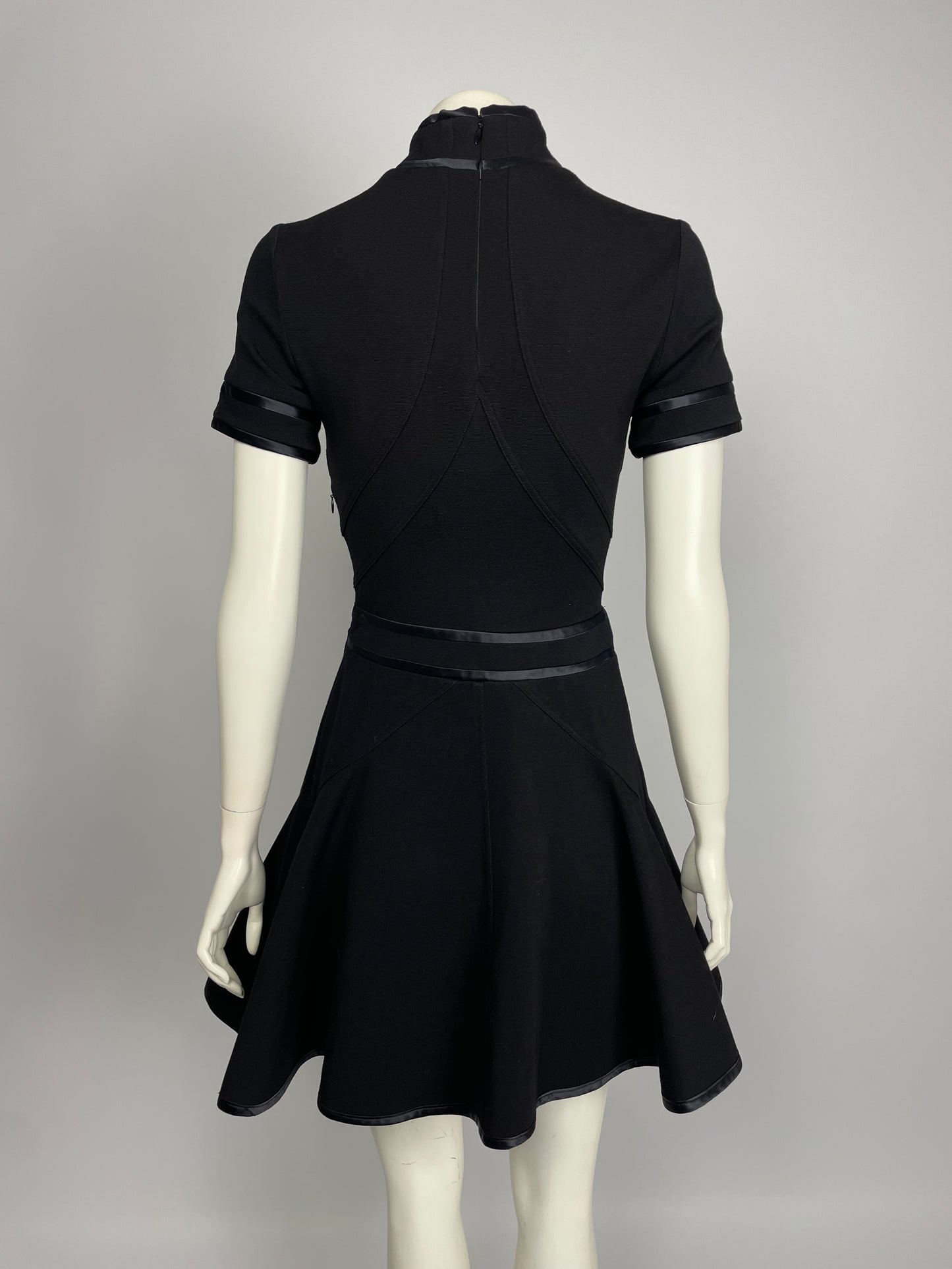 Givenchy 2012 Heavy knit flared dress