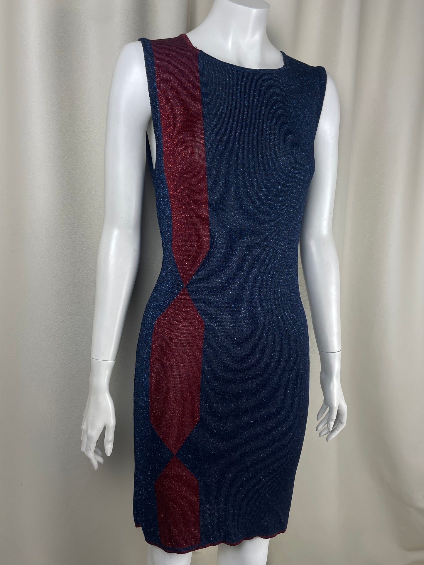 Gianni Versace Couture F/W 1997 Glitter Lurex Dress (M)